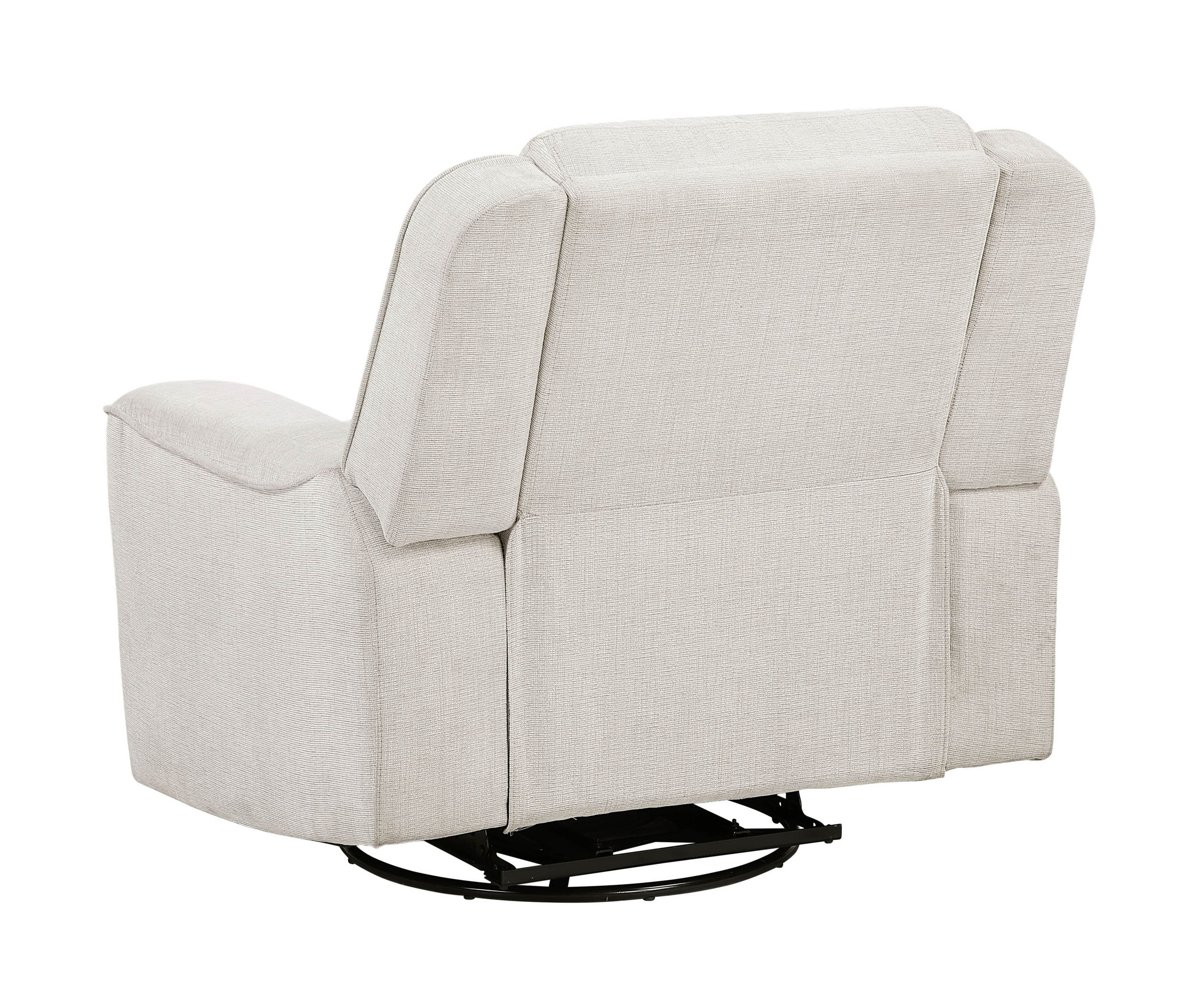 Monterey Chenille Swivel Reclining Chair
