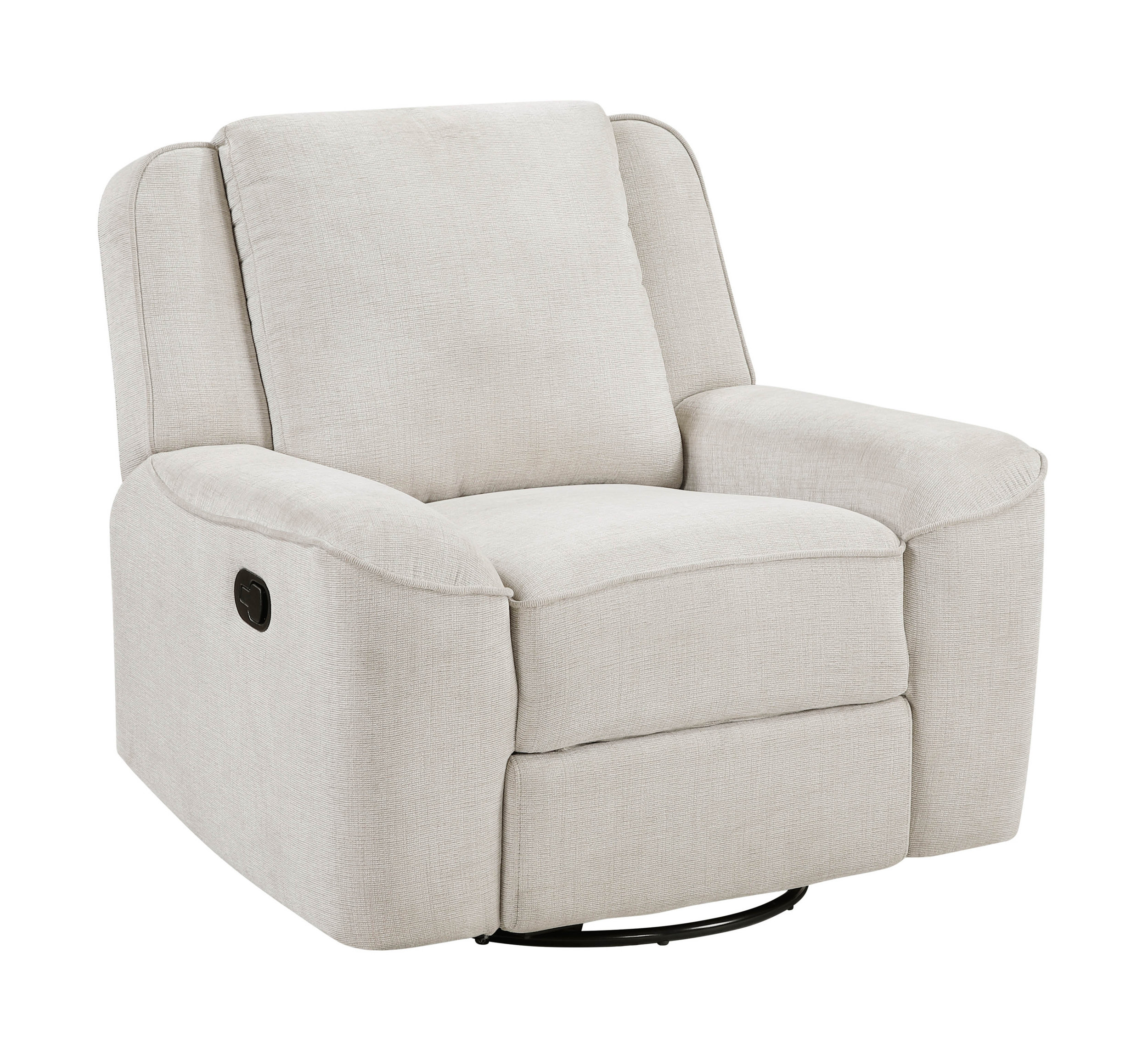 Monterey Chenille Swivel Reclining Chair
