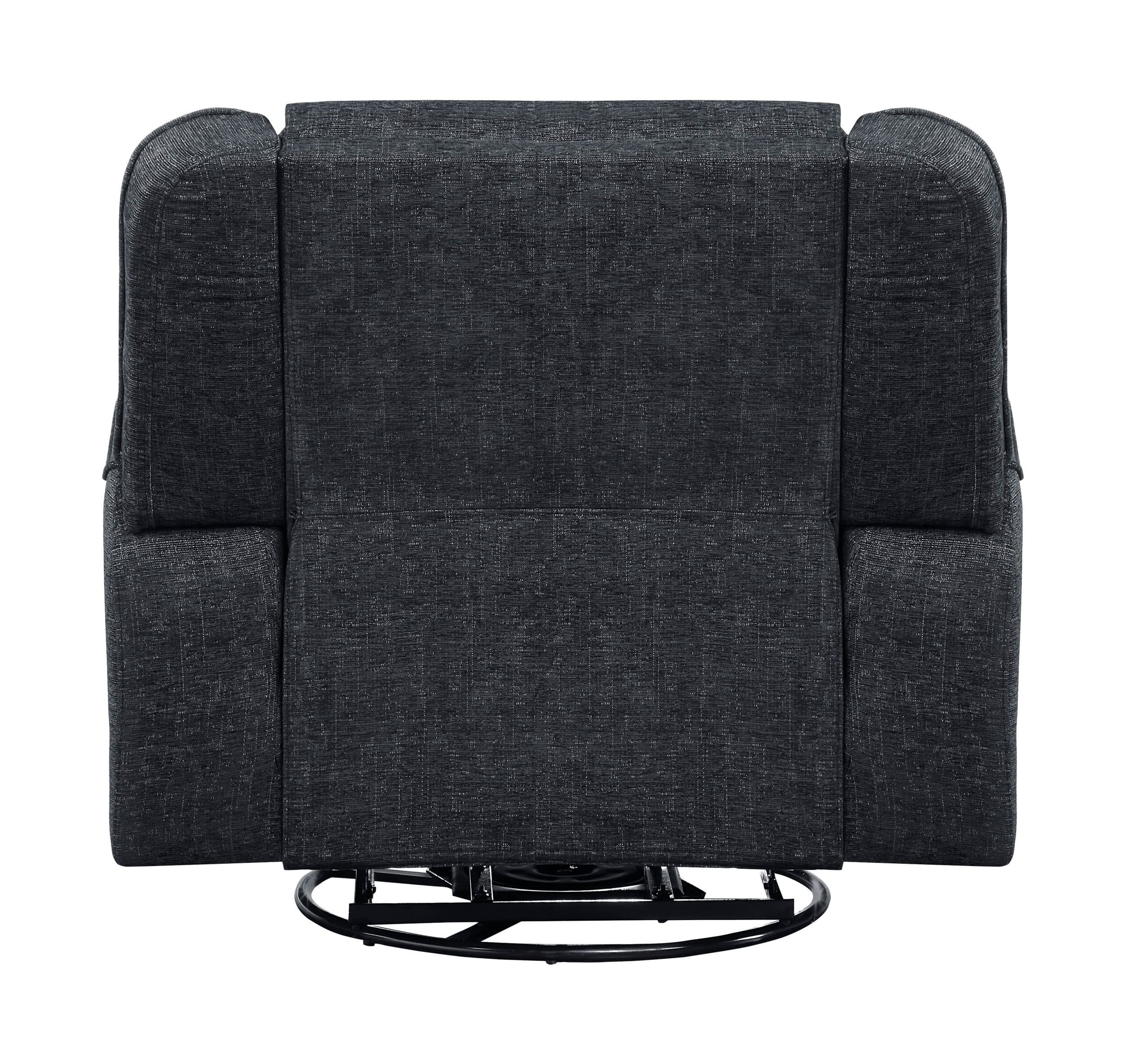 Monterey Chenille Swivel Reclining Chair