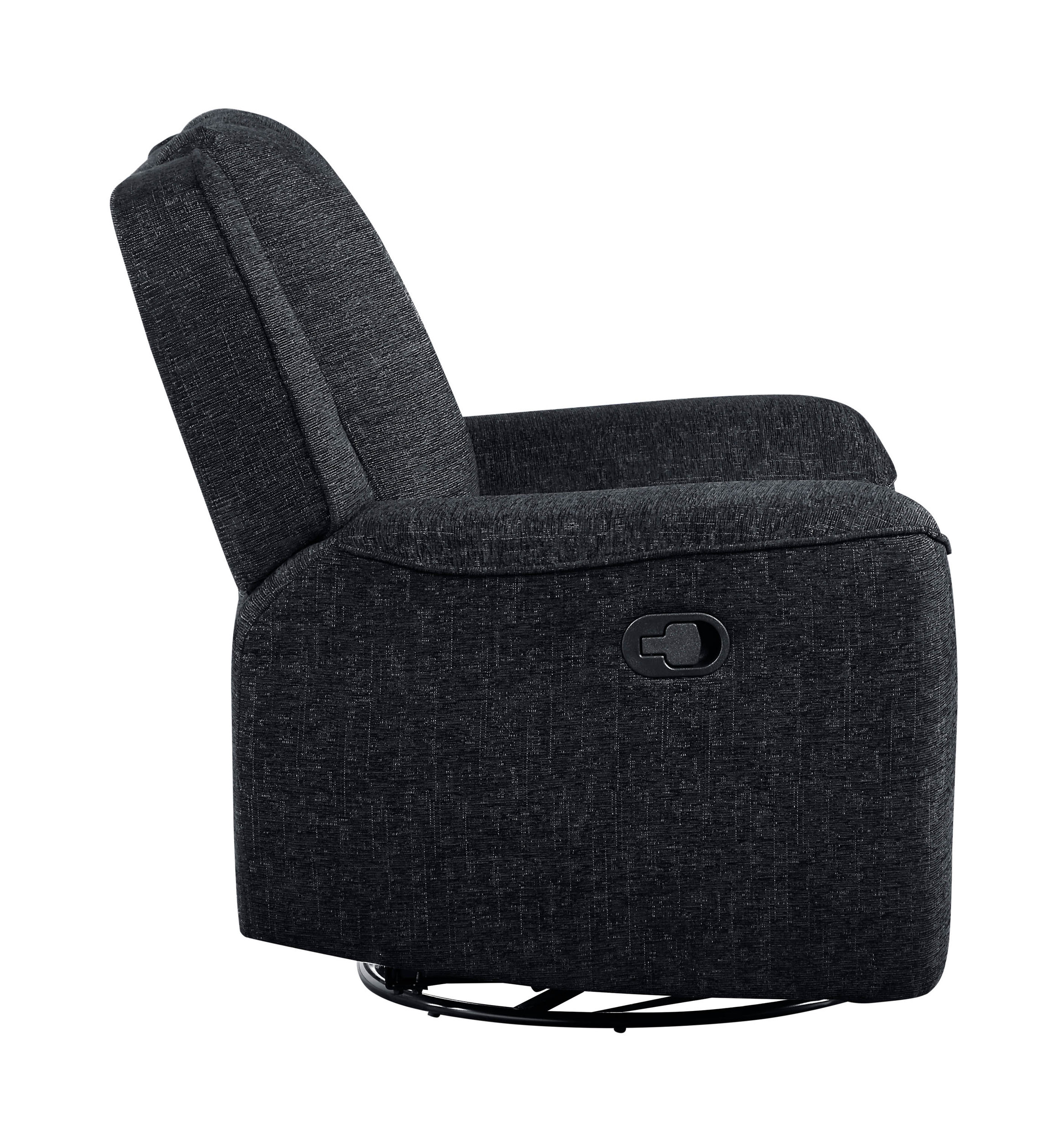 Monterey Chenille Swivel Reclining Chair