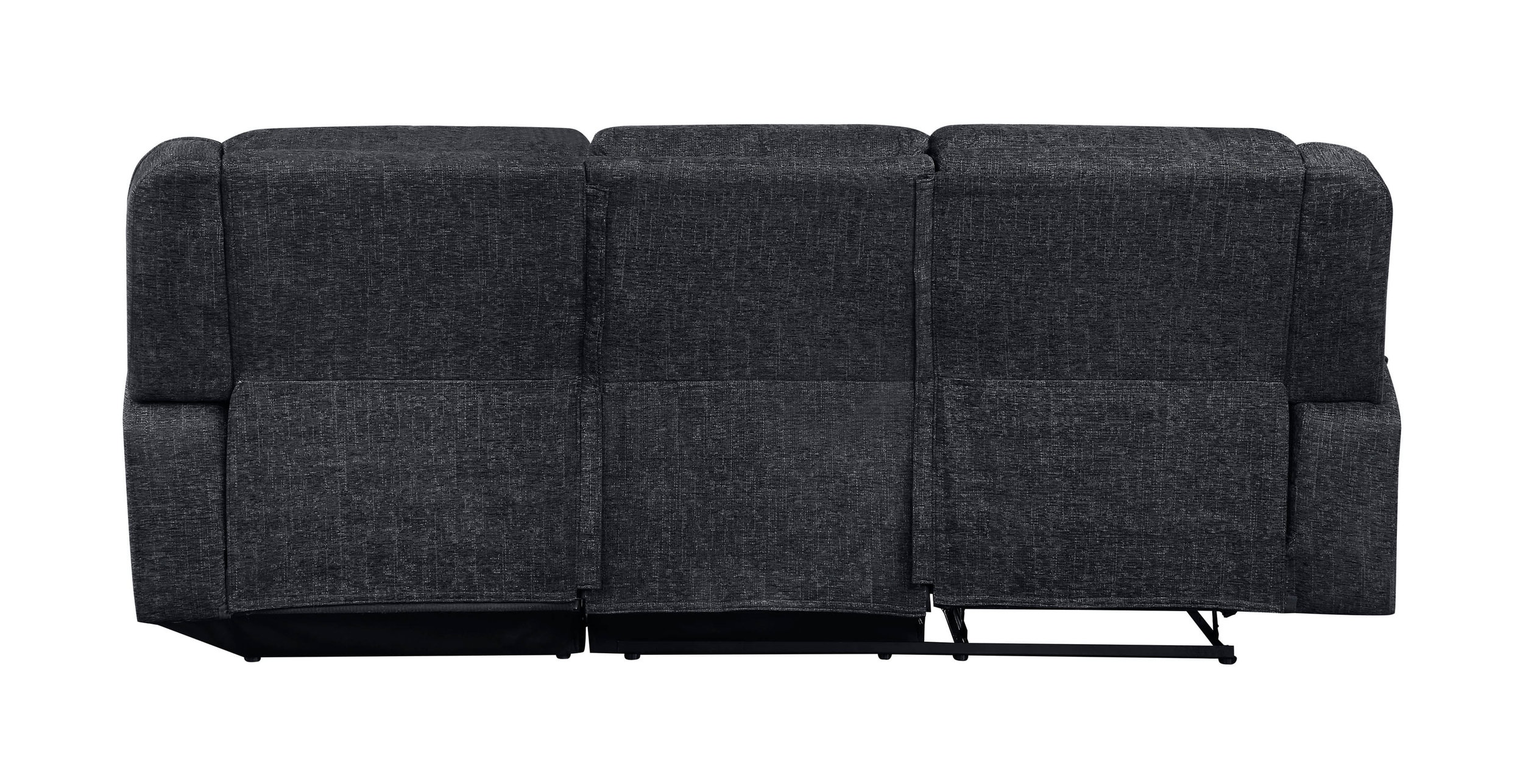 Monterey Chenille 2‑Piece Reclining Sectional with Right Chaise