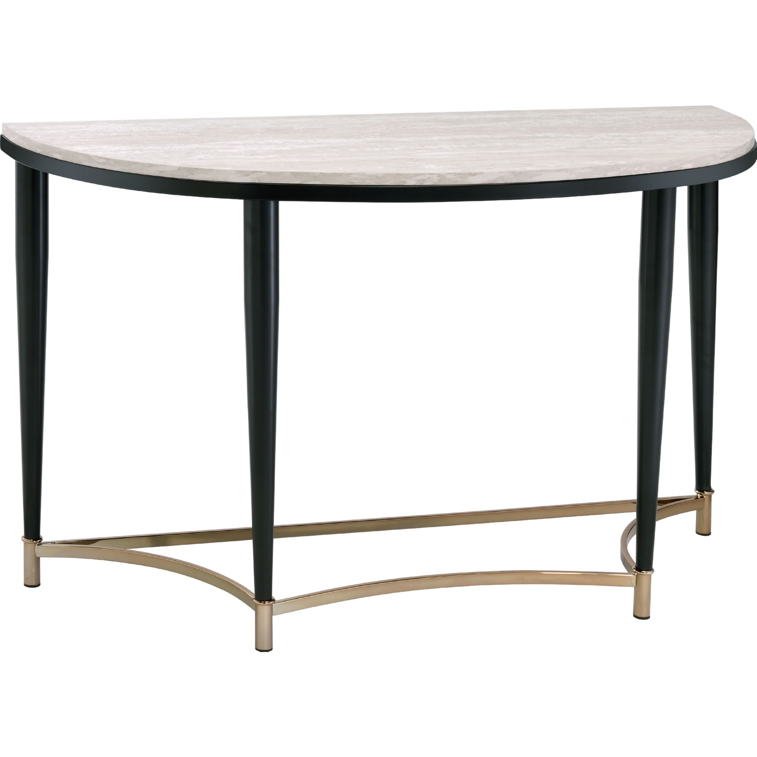 Ayser Wood/Metal Round Coffee Table Set