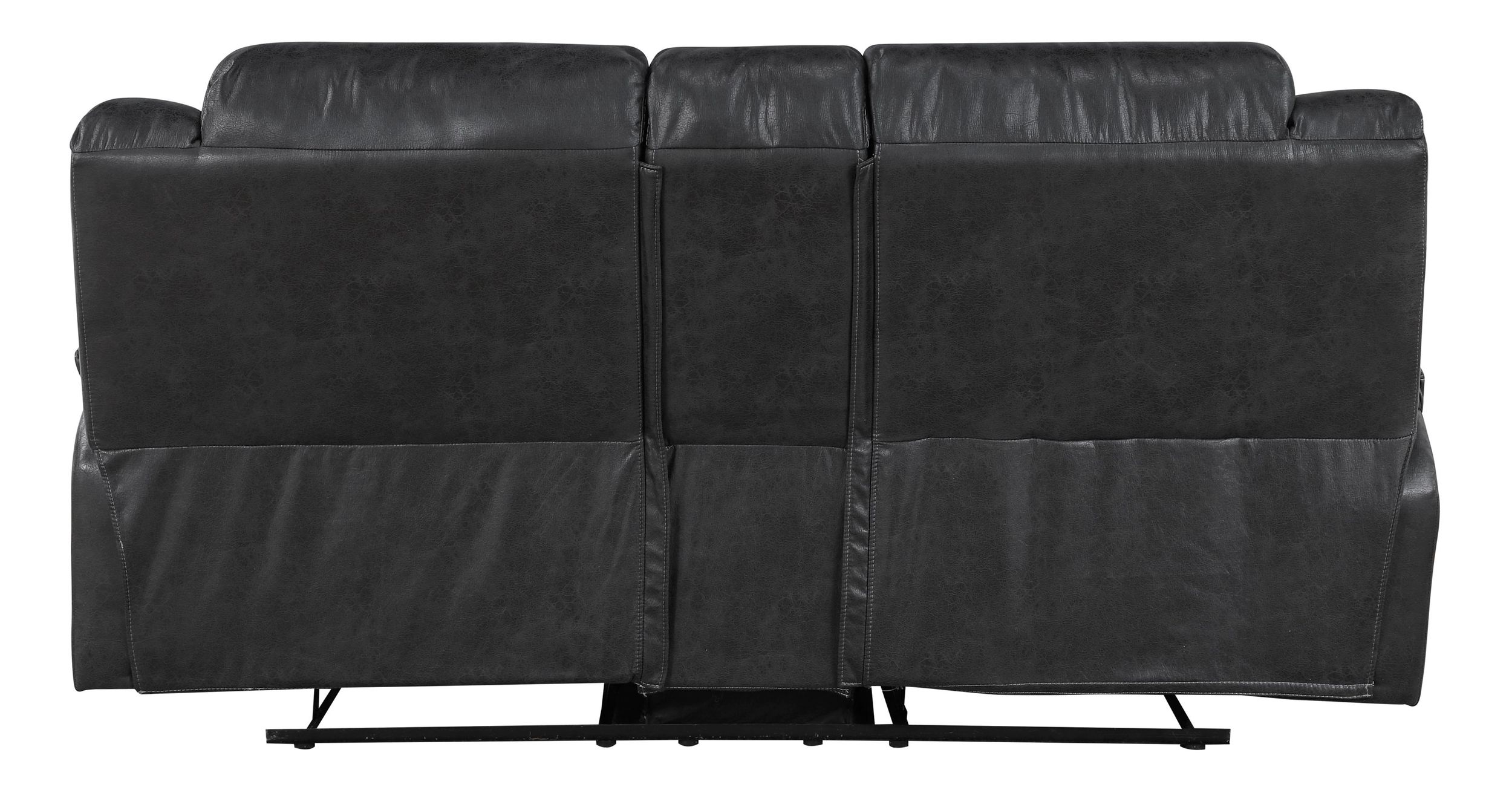Hazen Microfiber Double Reclining Living Room Set