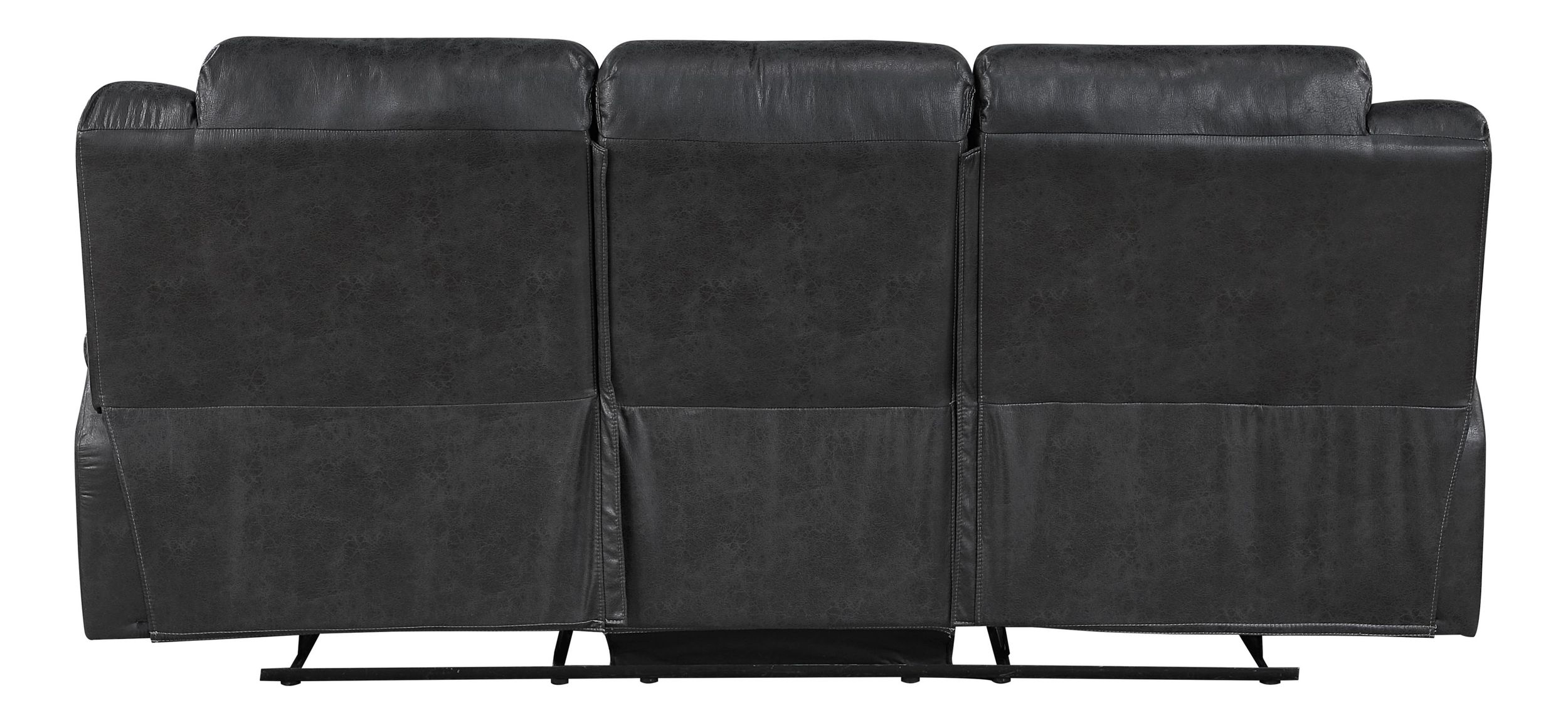 Hazen Microfiber Double Reclining Sofa