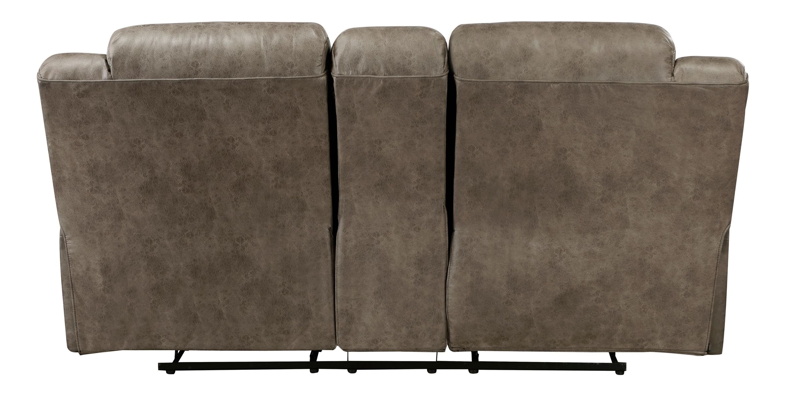 Hazen Microfiber Double Reclining Living Room Set