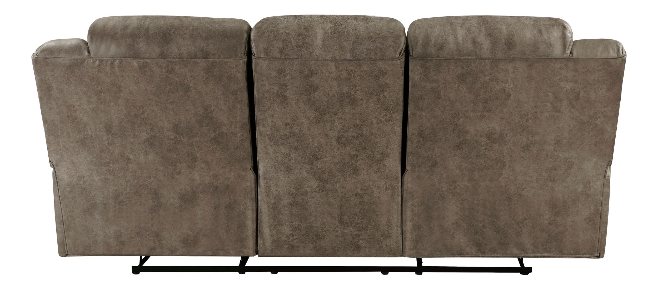 Hazen Microfiber Double Reclining Living Room Set