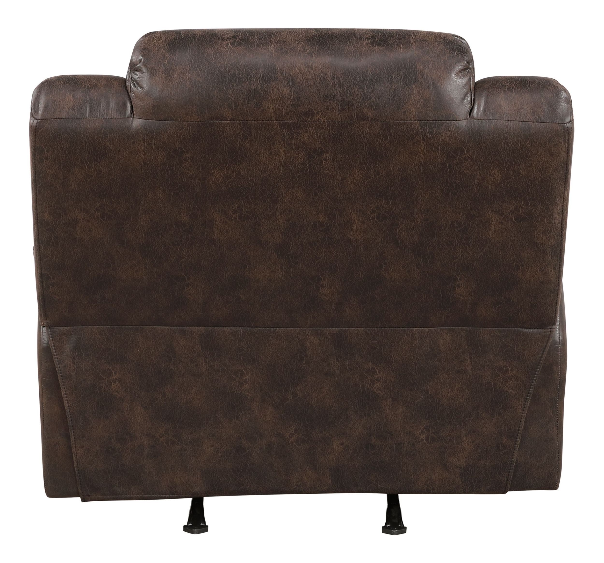 Hazen Microfiber Double Reclining Living Room Set