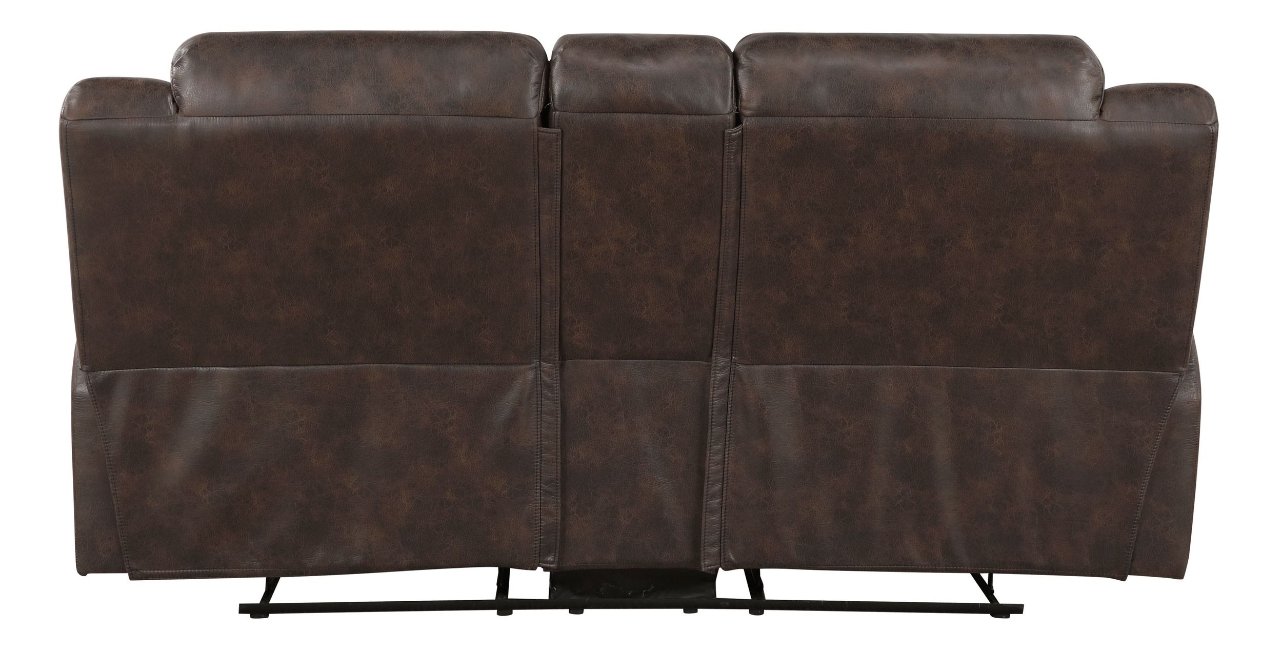 Hazen Microfiber Double Reclining Living Room Set