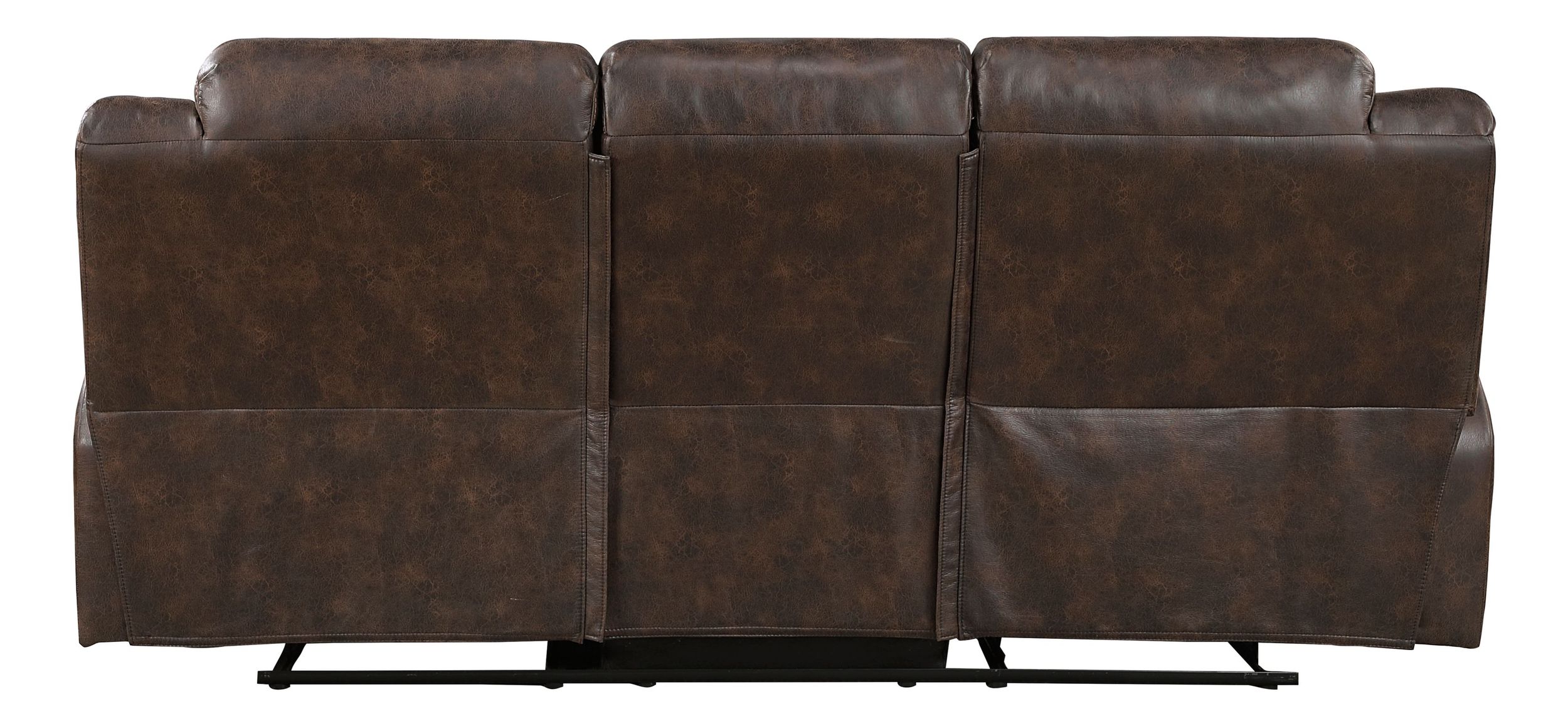 Hazen Microfiber Double Reclining Sofa