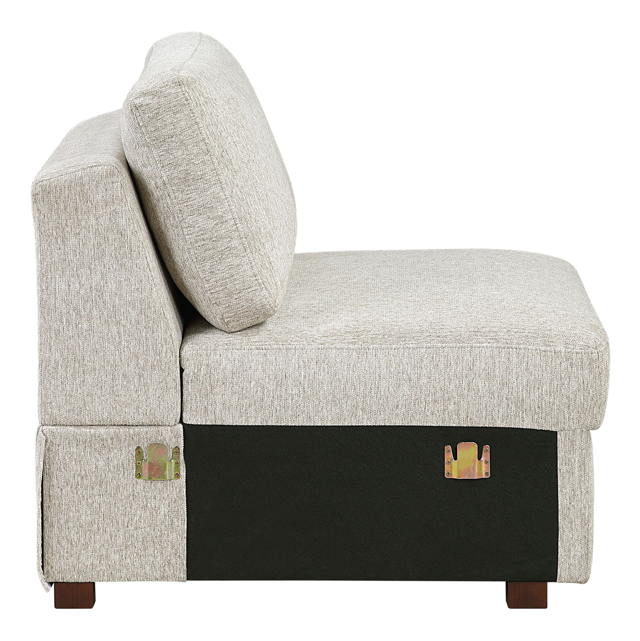 Isla Microfiber Modular Loveseat