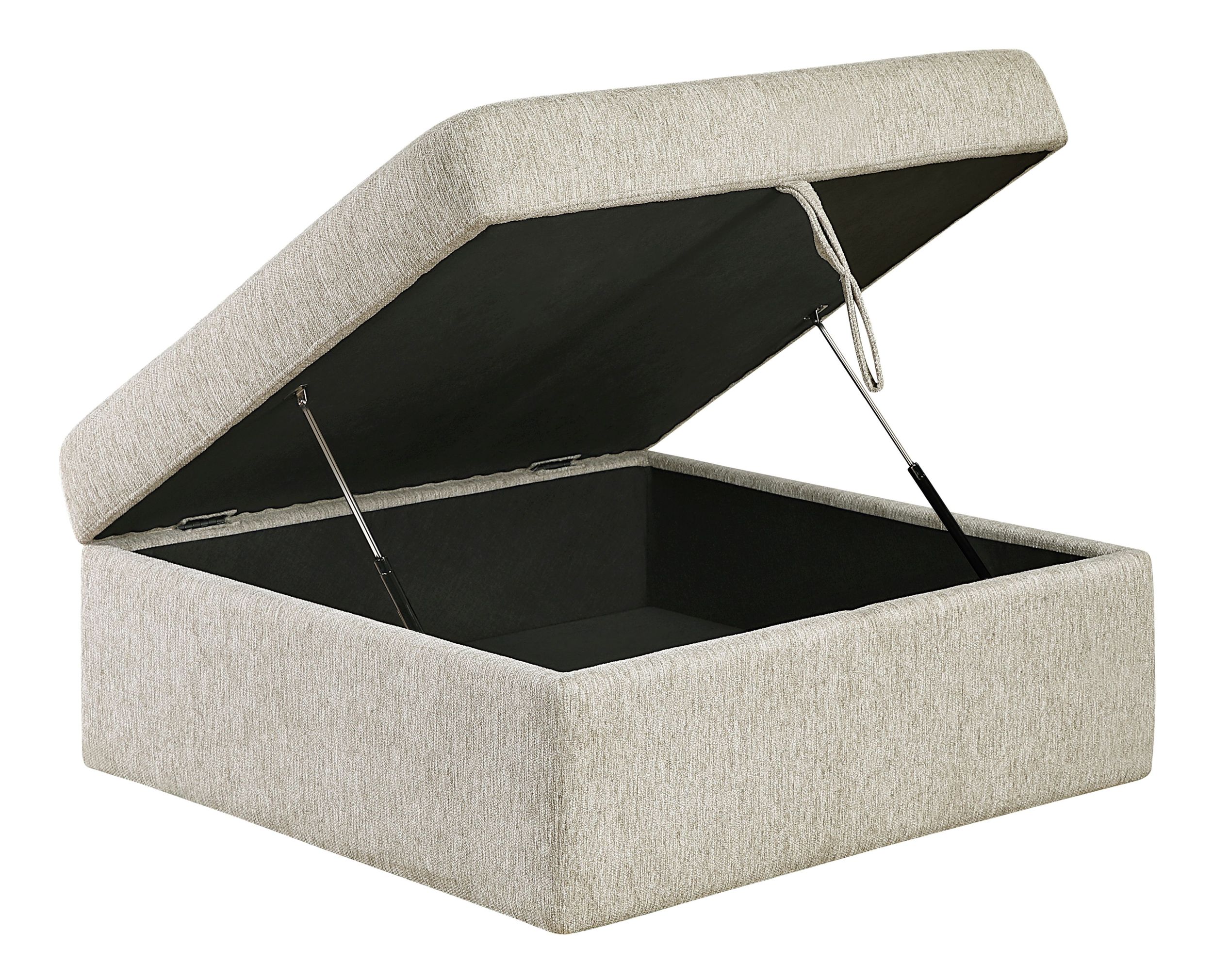 Isla U-Shaped Microfiber 3-Piece Double Chaise Modular Sectional