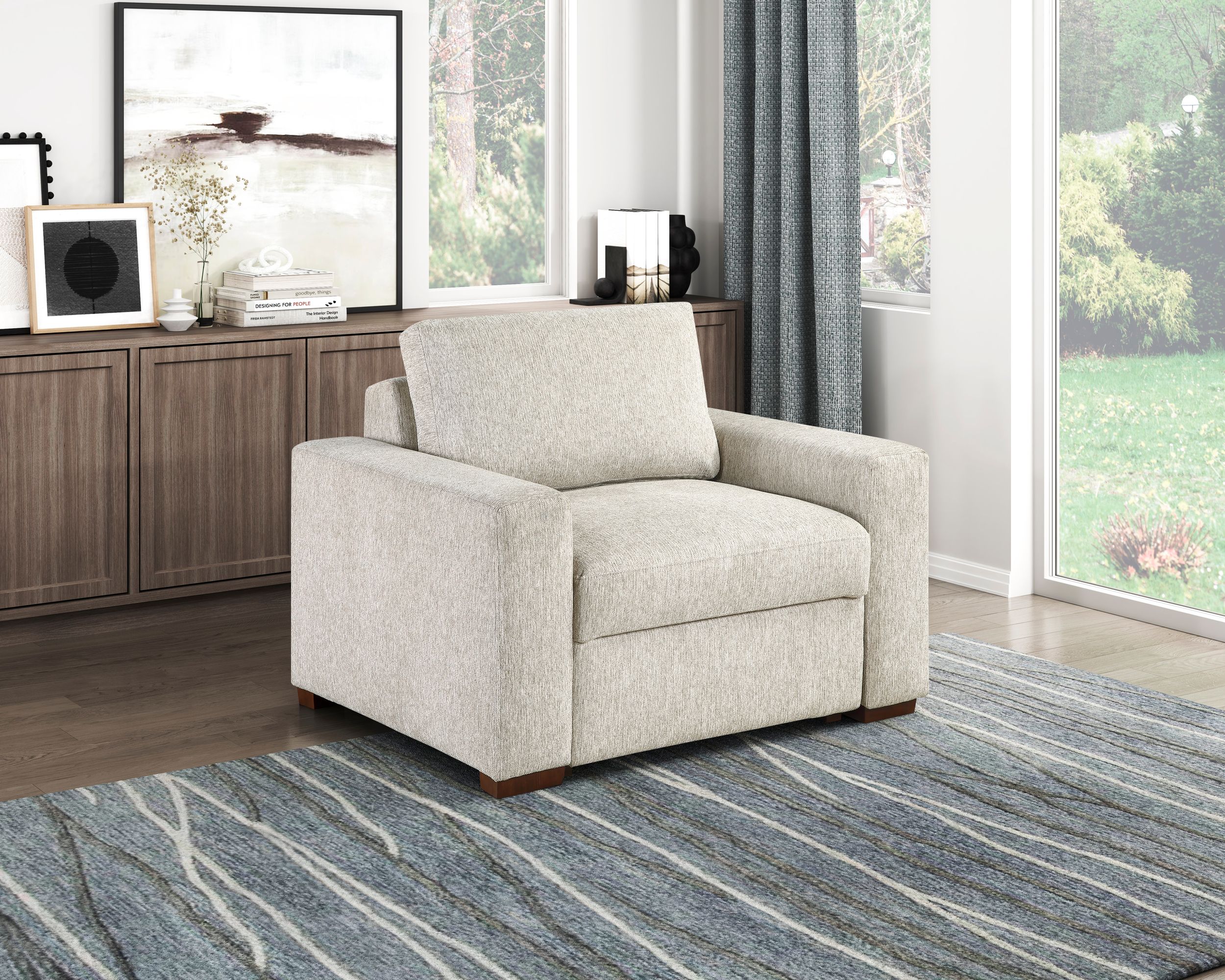 Isla Microfiber Modular Chair