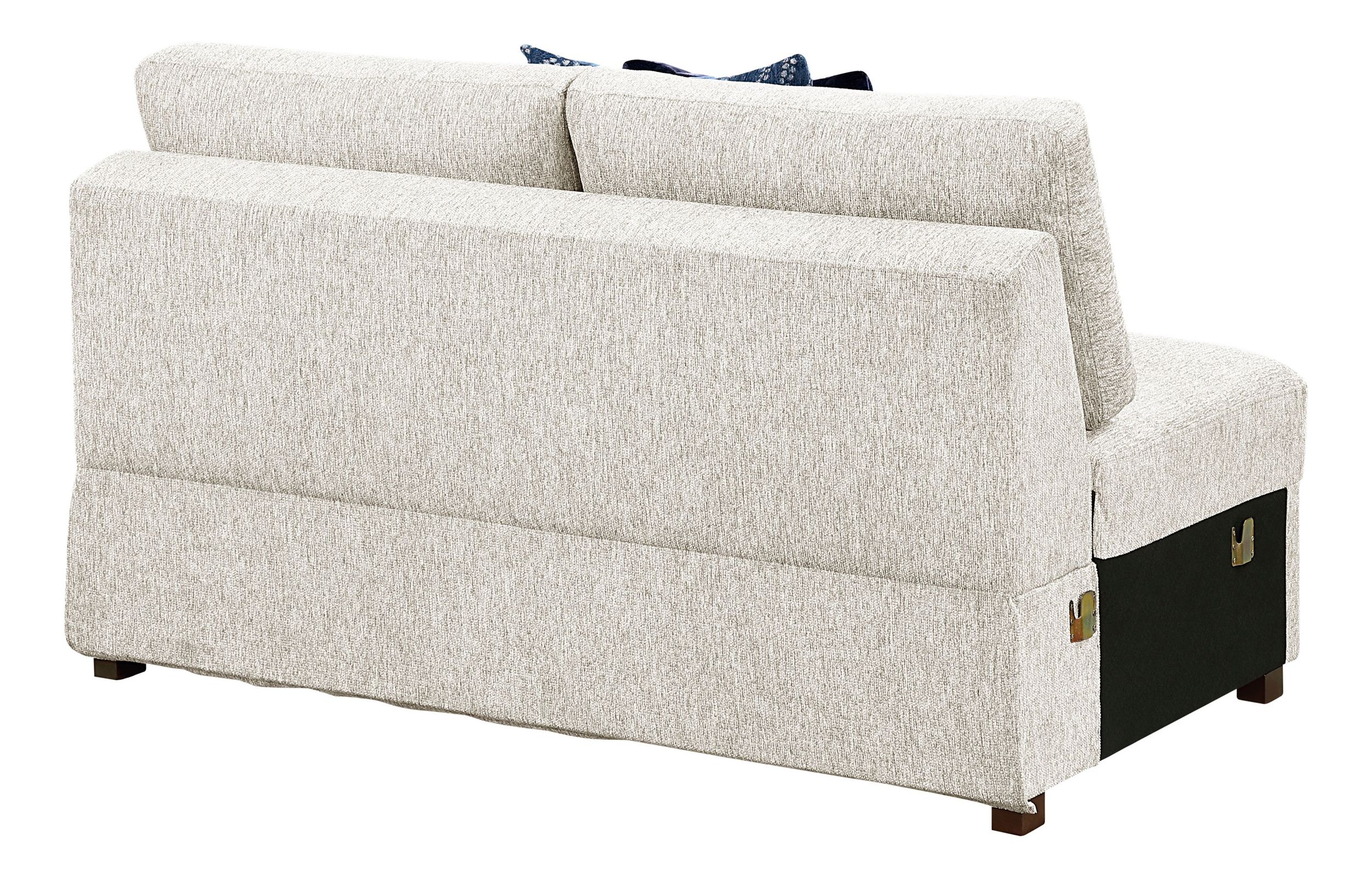 Isla Microfiber Modular Loveseat