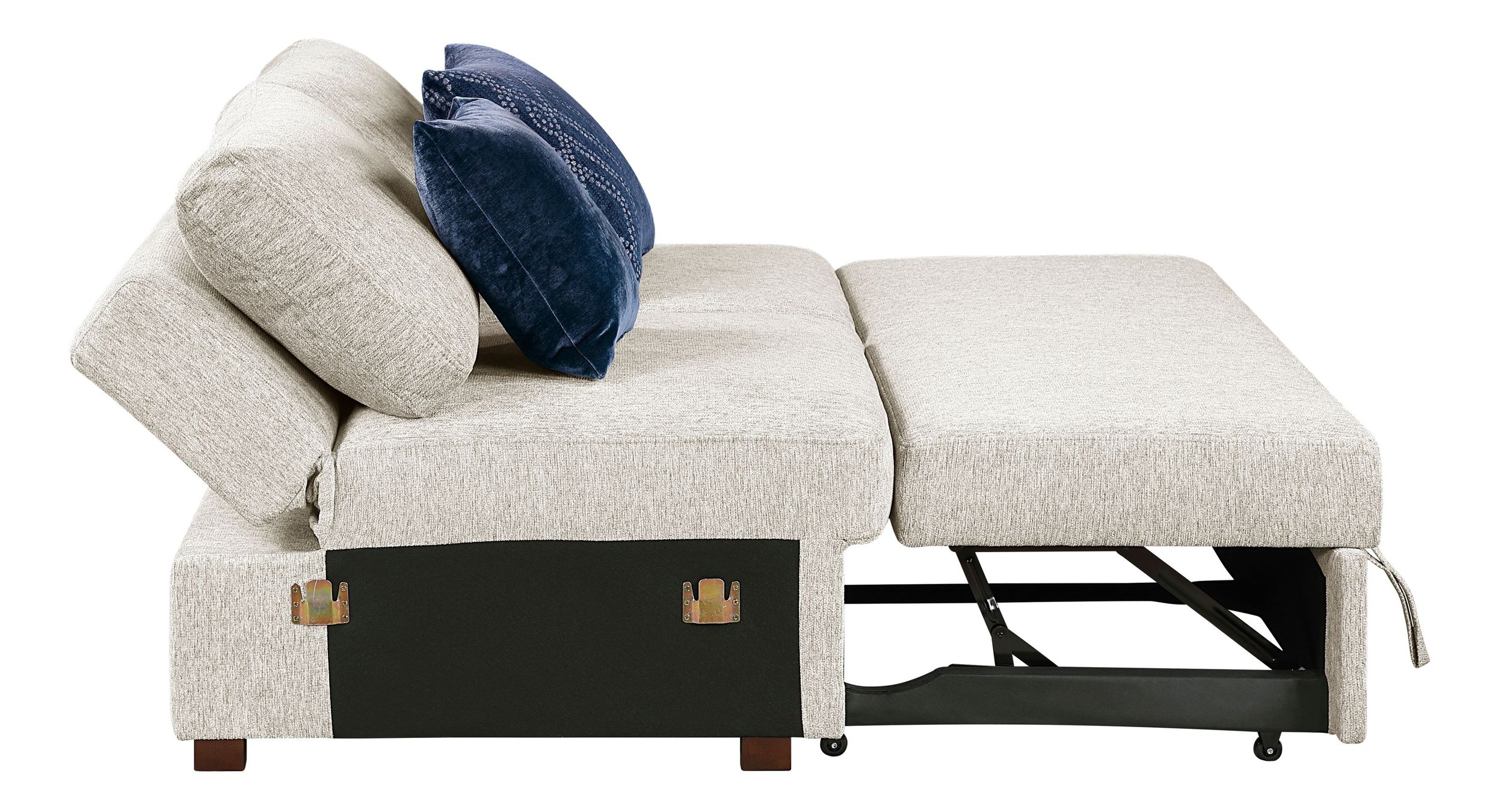 Isla Microfiber 2-Piece Modular Sectional Sofa with Reversible Chaise