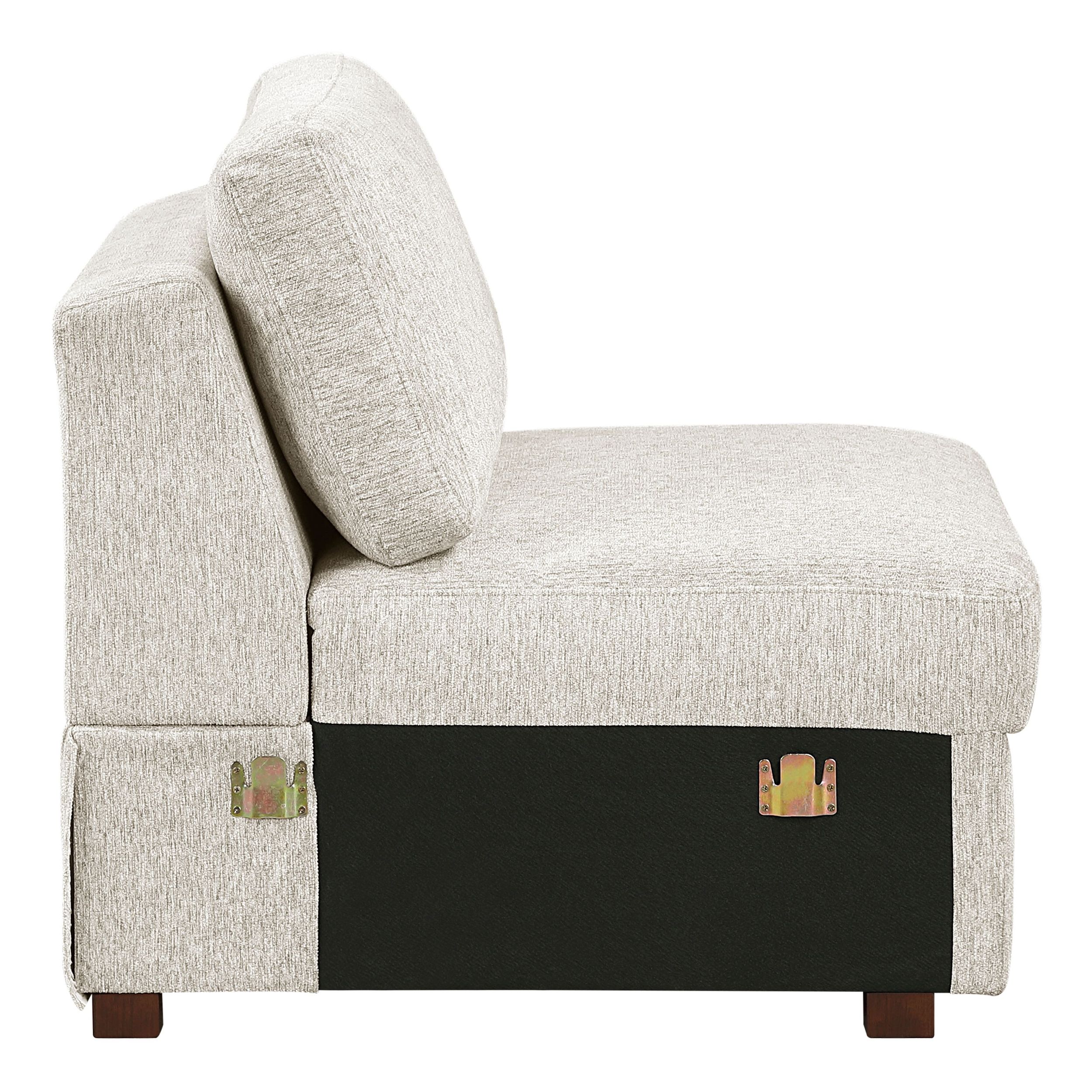 Isla Microfiber Modular Loveseat