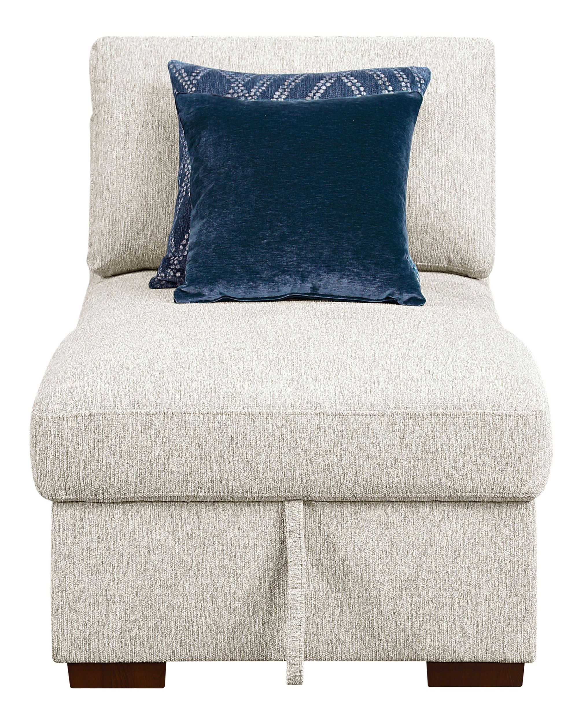 Isla U-Shaped Microfiber 4-Piece Modular Sectional with Reversible Chaise & Pull-out Bed