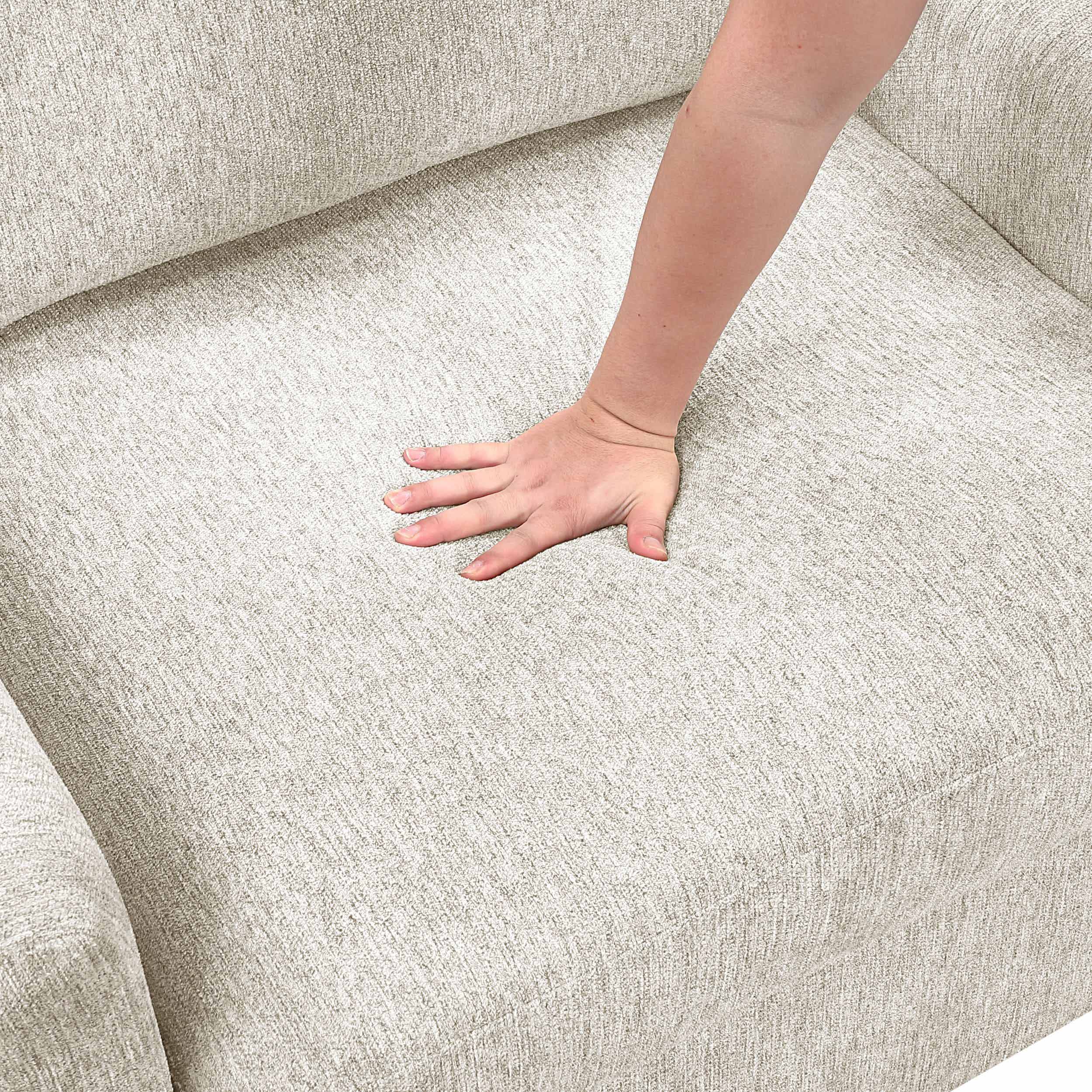 Isla U-Shaped Microfiber 3-Piece Double Chaise Modular Sectional