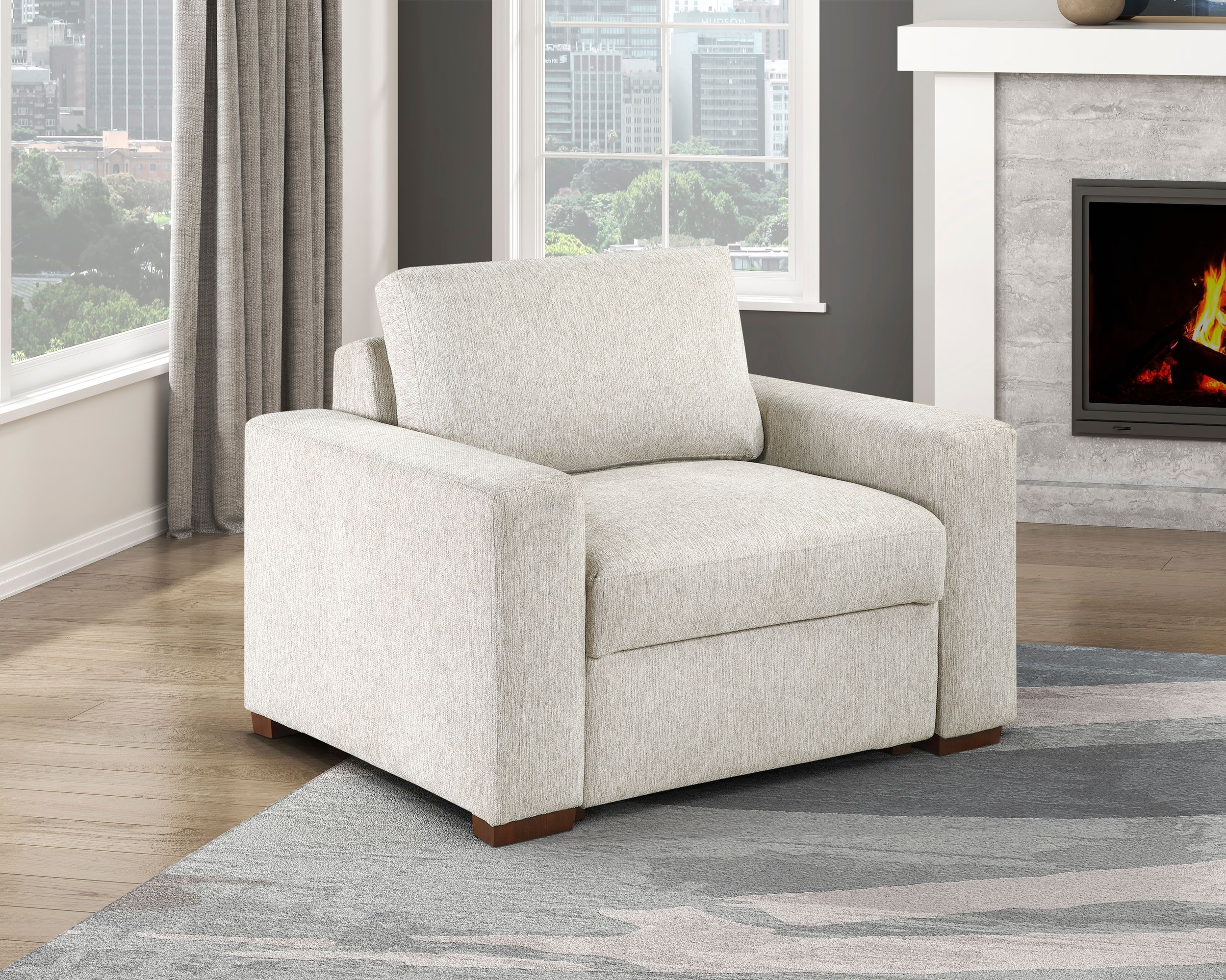 Isla Microfiber Modular Chair