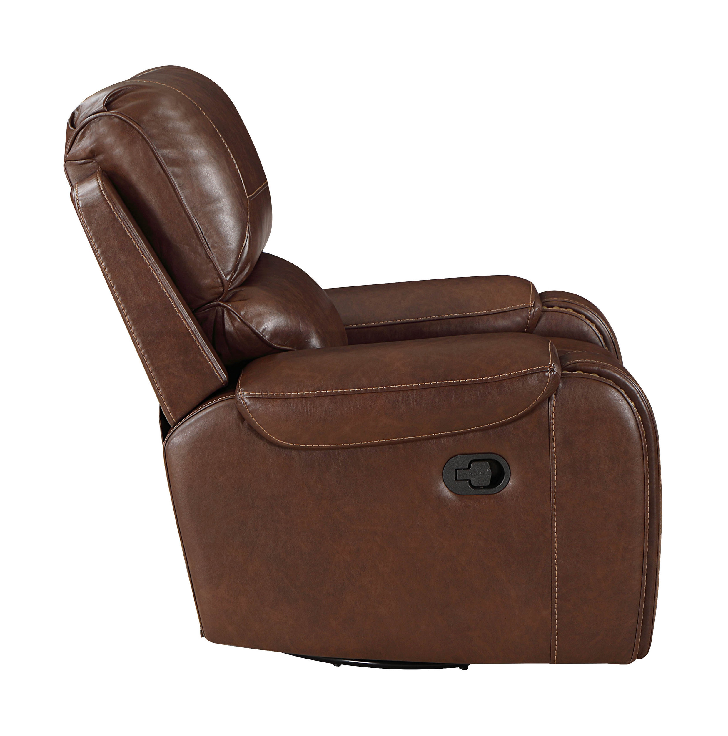 Newnan Faux Leather Double Reclining Living Room Set