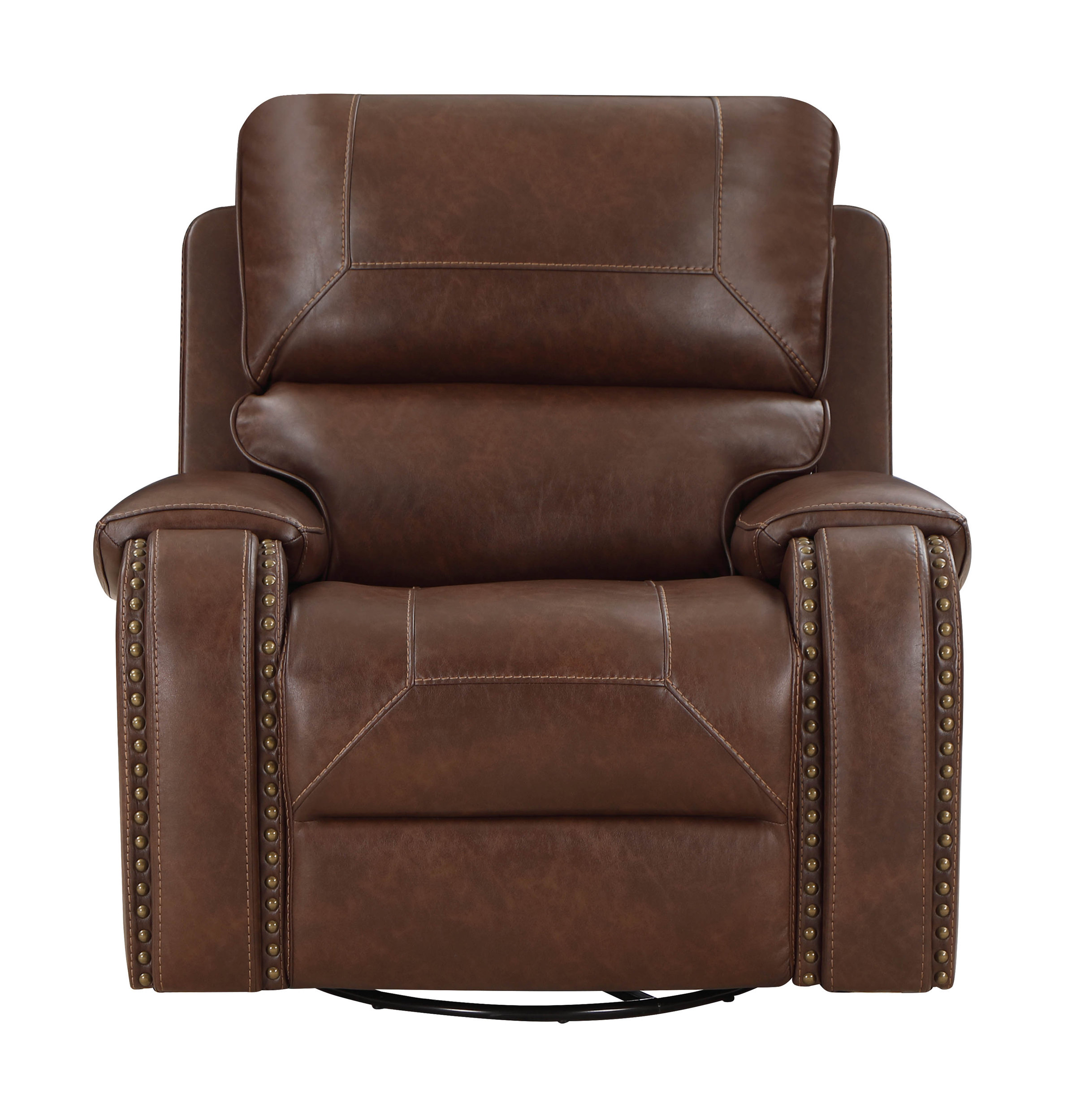 Newnan Faux Leather Double Reclining Living Room Set