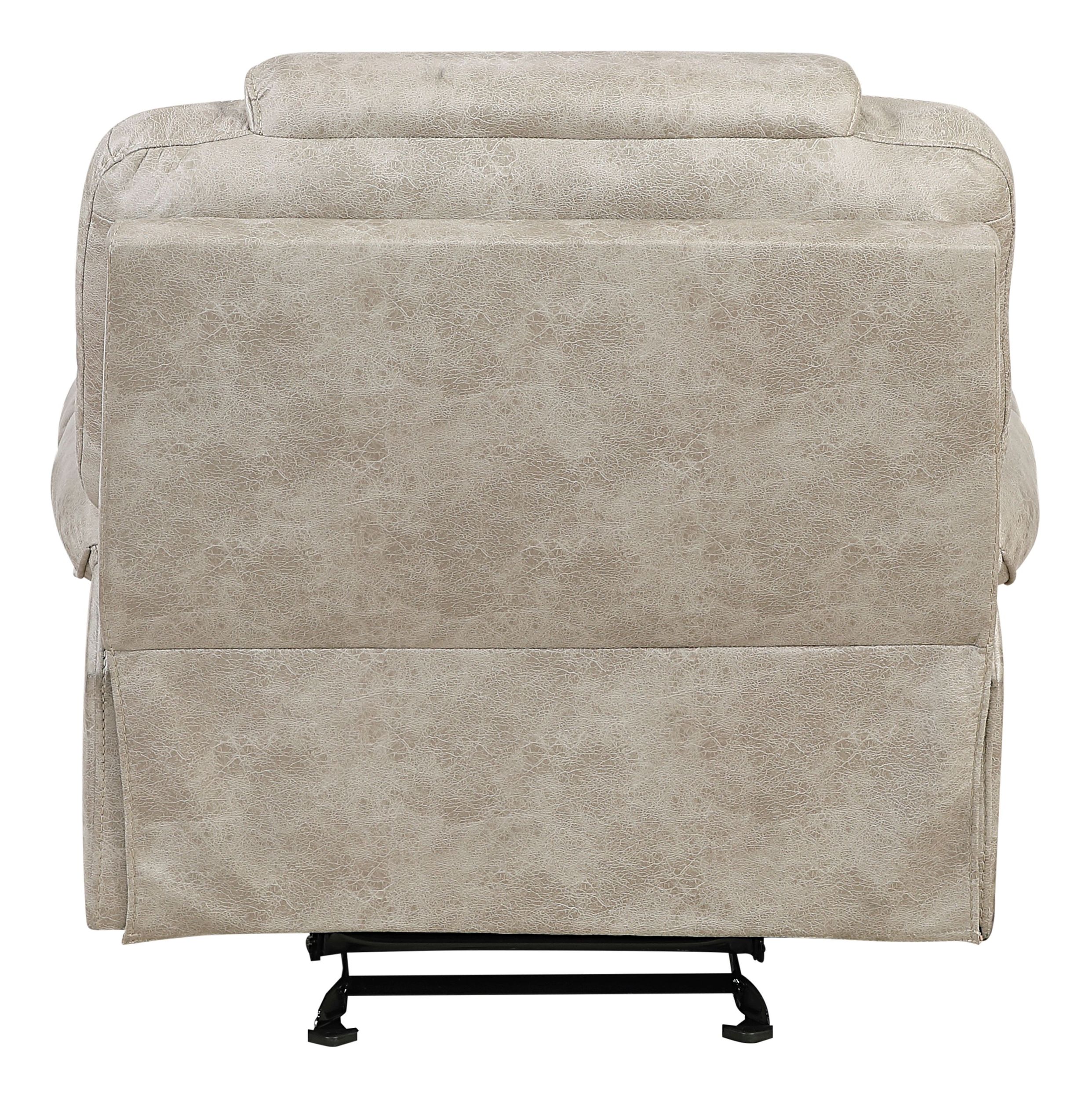 Gainesville Microfiber Double Reclining Living Room Set
