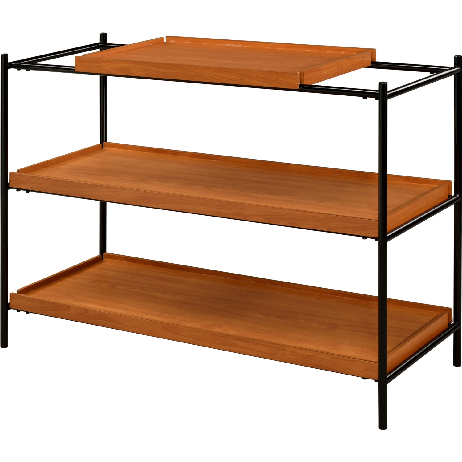 Oaken Wood Storage Coffee Table Set