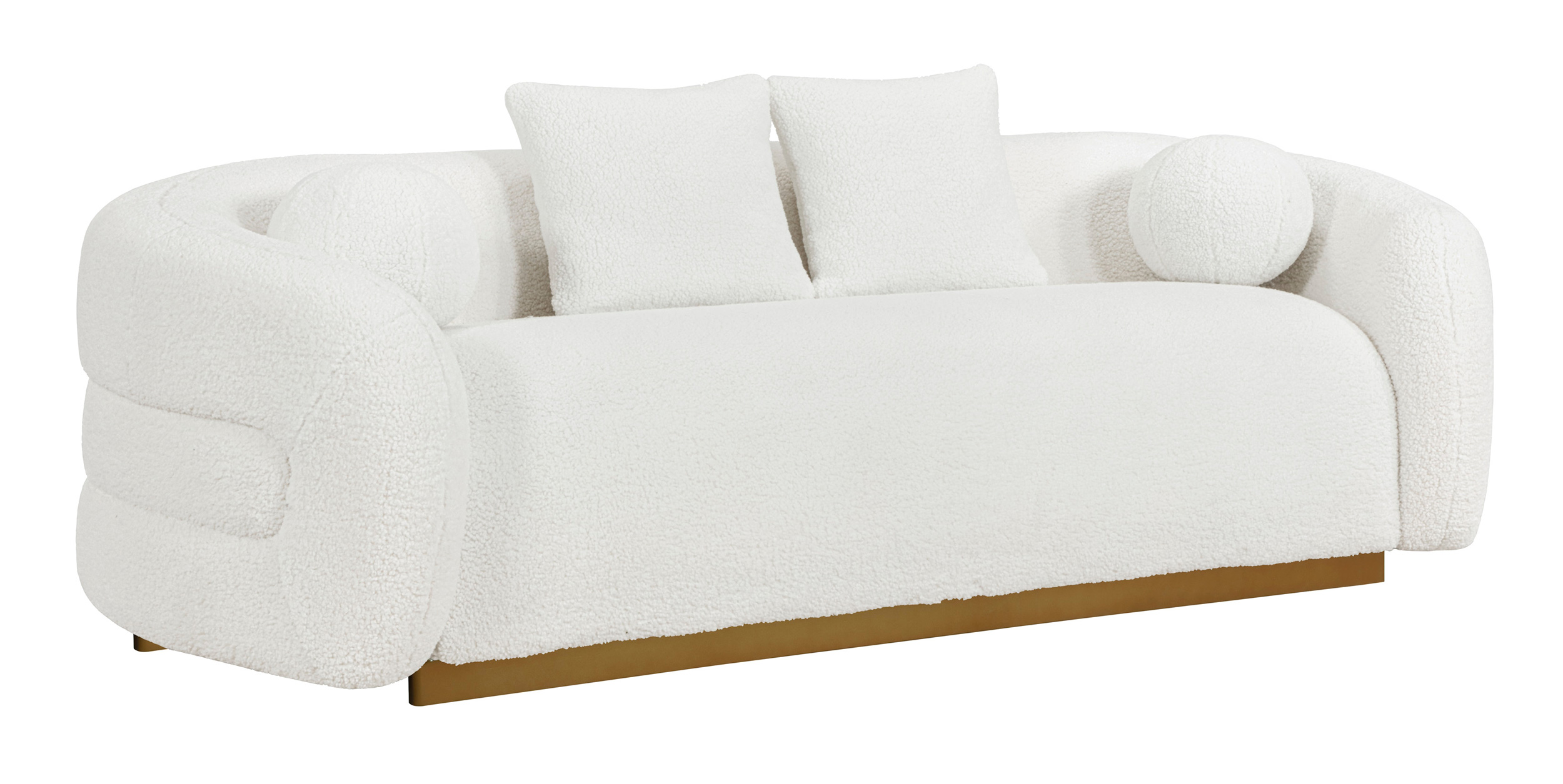 Novella Sherpa Living Room Set