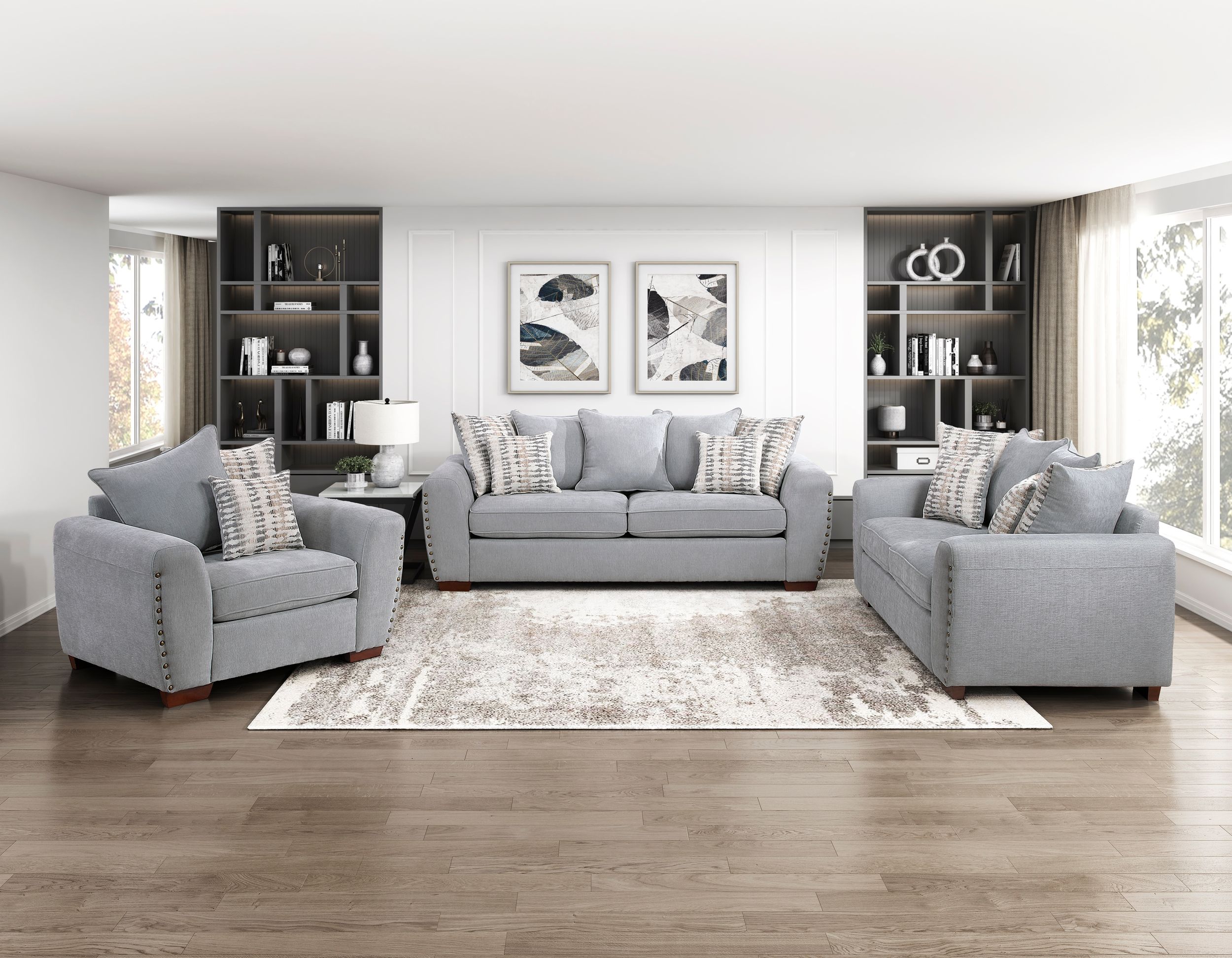 Silverthorne Chenille Living Room Set