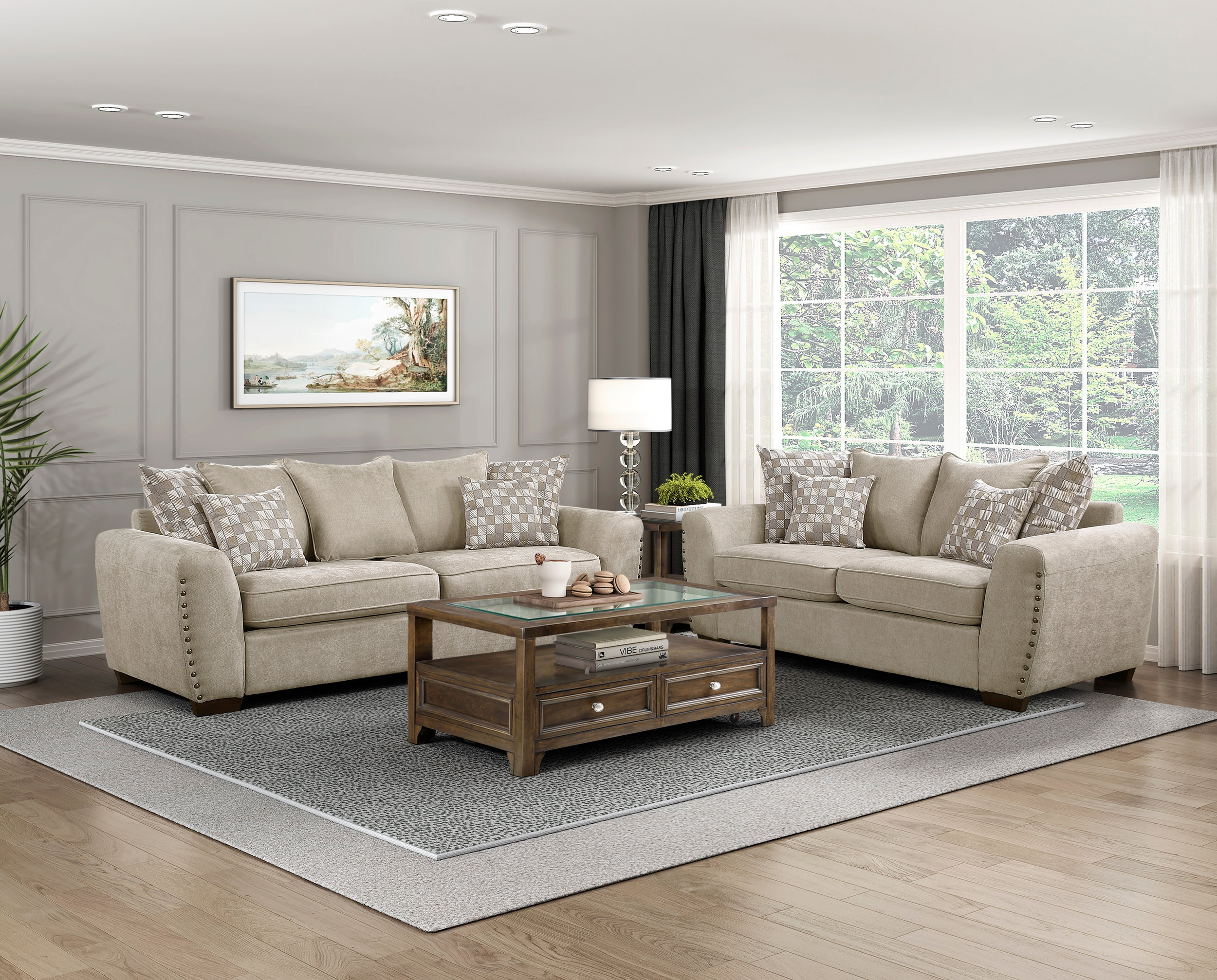 Silverthorne Chenille Loveseat