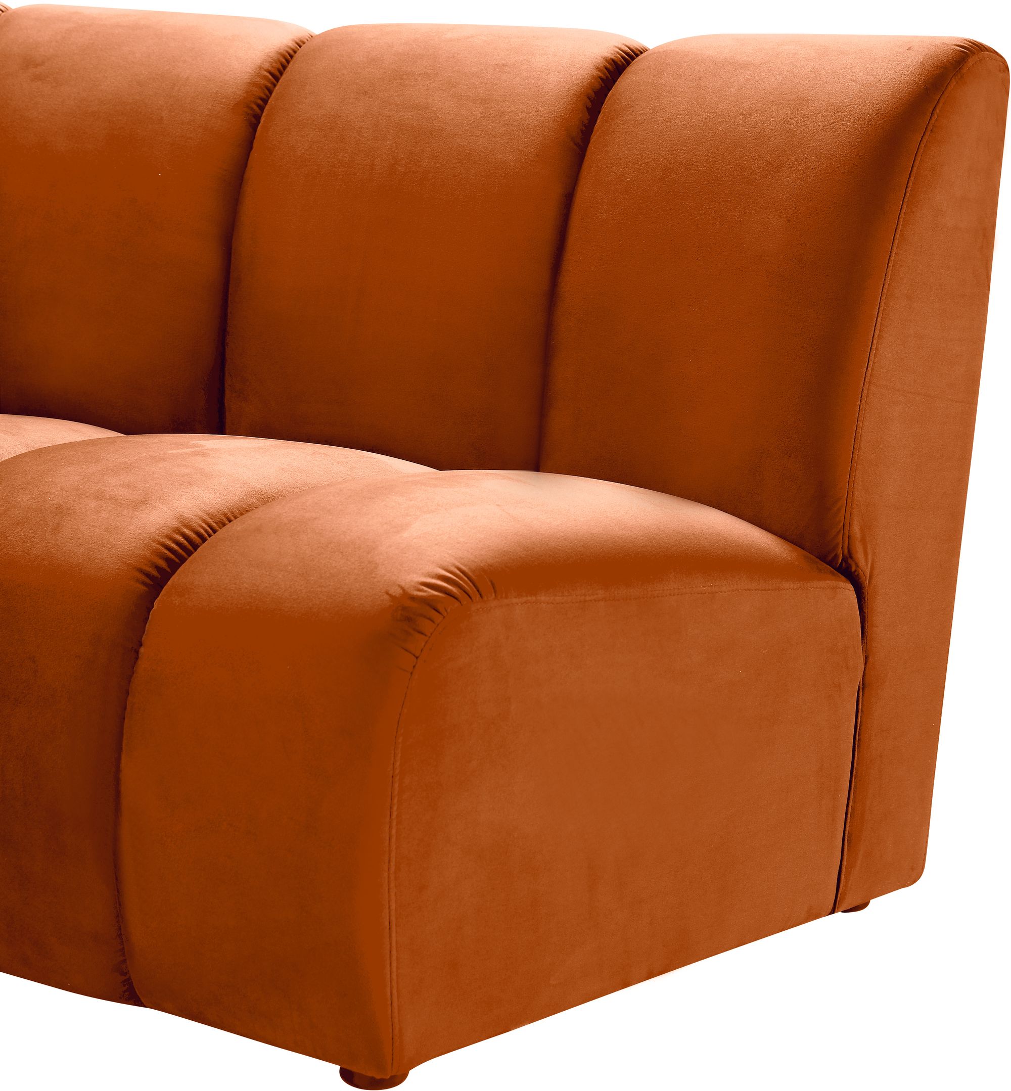 Infinity 183" 8-Piece Velvet Modular Sectional