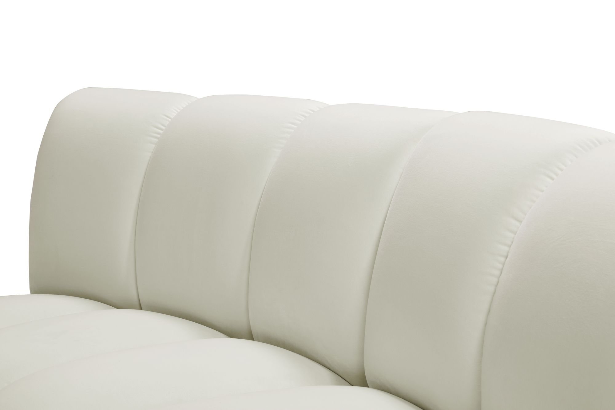 Infinity 183" 8-Piece Velvet Modular Sectional