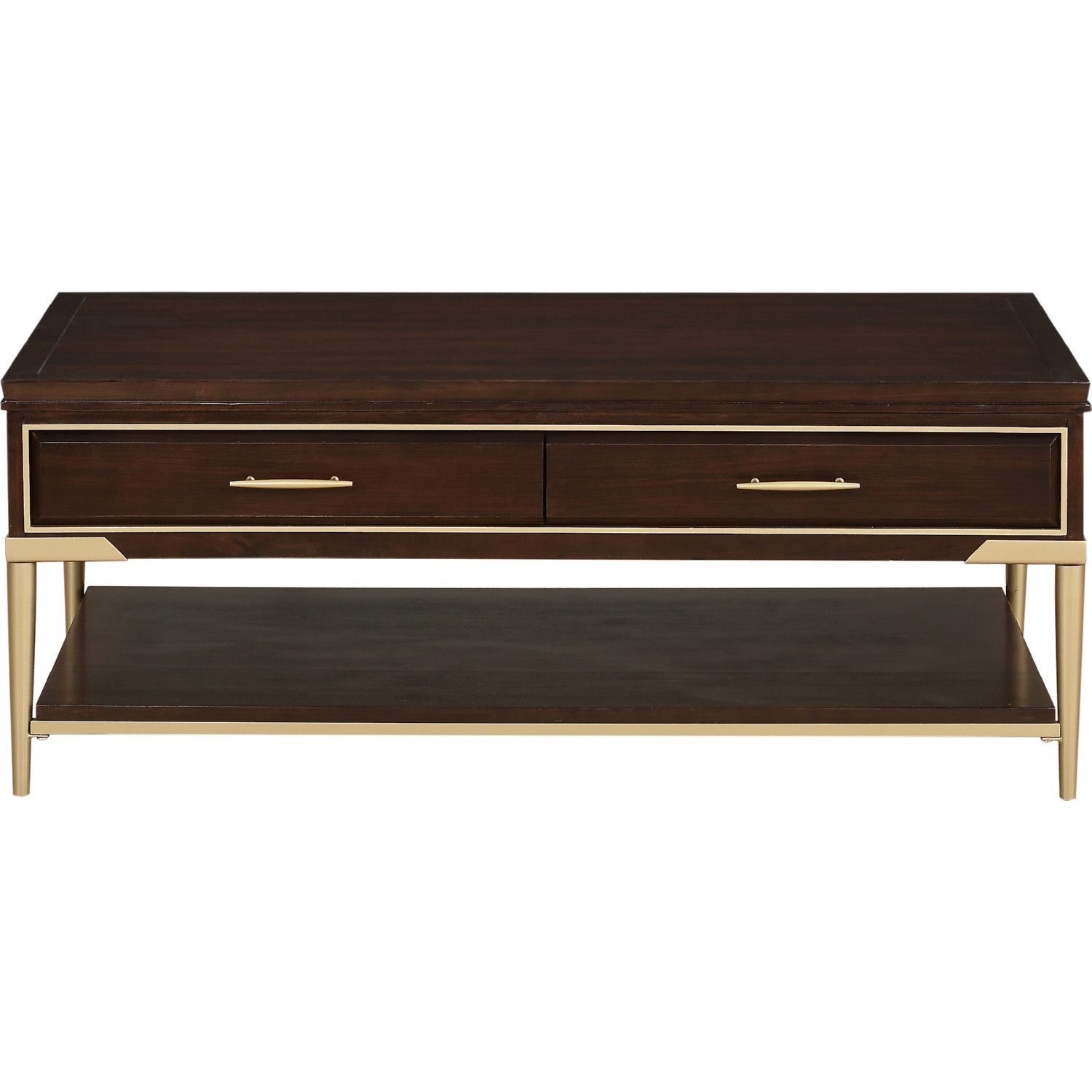 Eschenbach Wood Rectangular Coffee Table Set