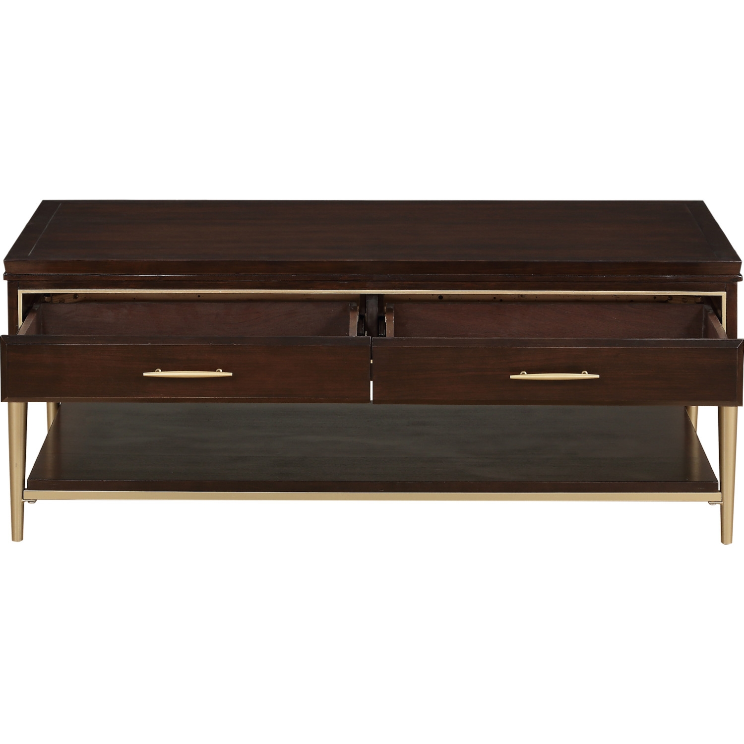 Eschenbach Wood Rectangular Coffee Table Set