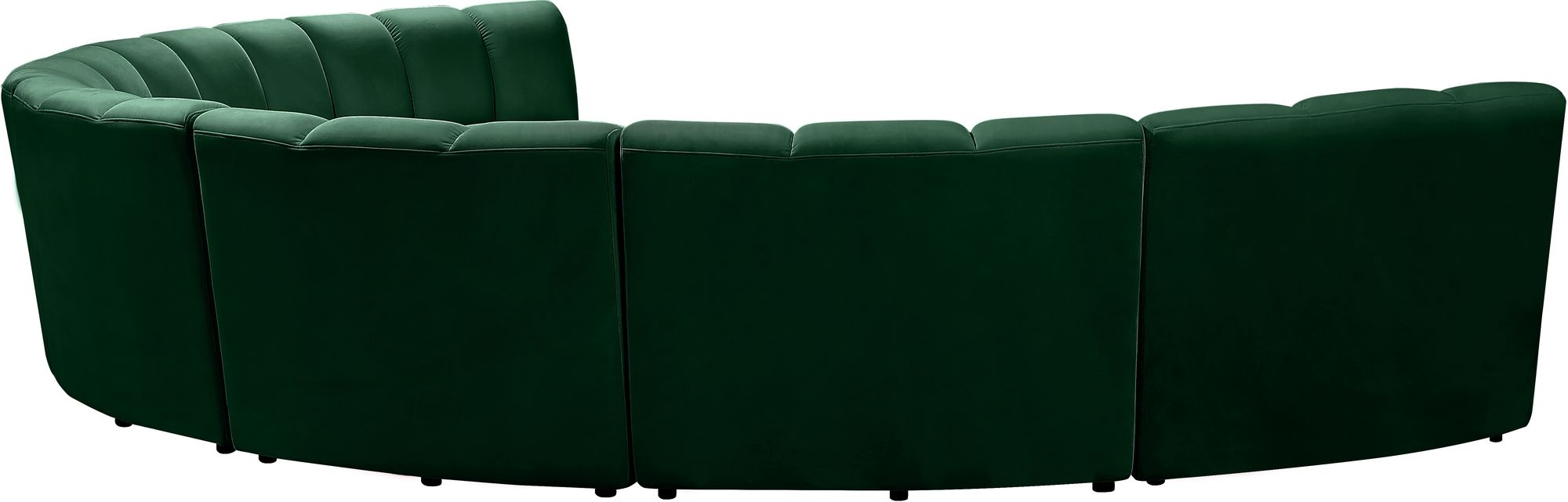 Infinity 183" 7-Piece Boucle Fabric Sectional Sofa