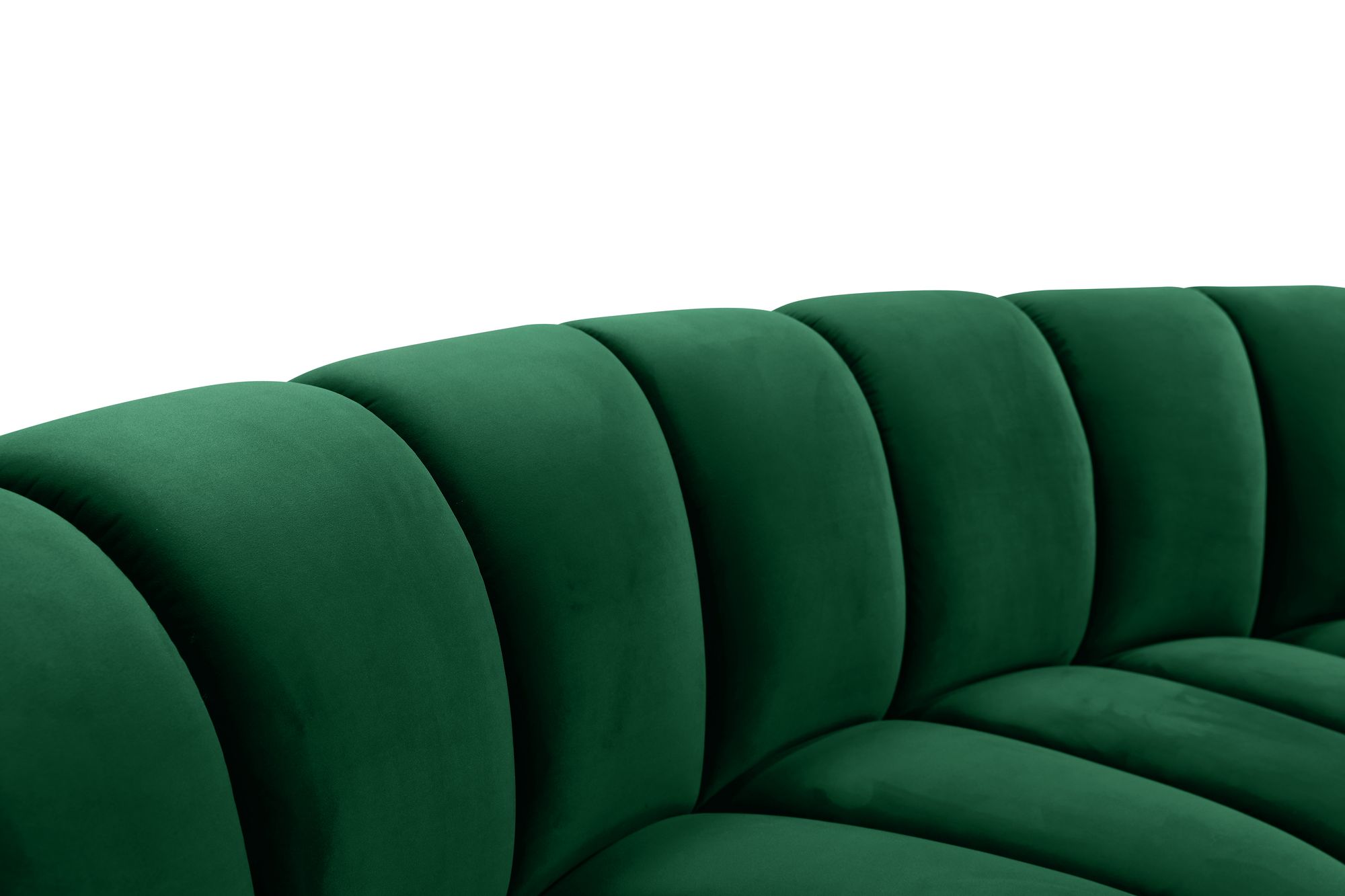 Infinity 183" 9-Piece Velvet Modular Sectional