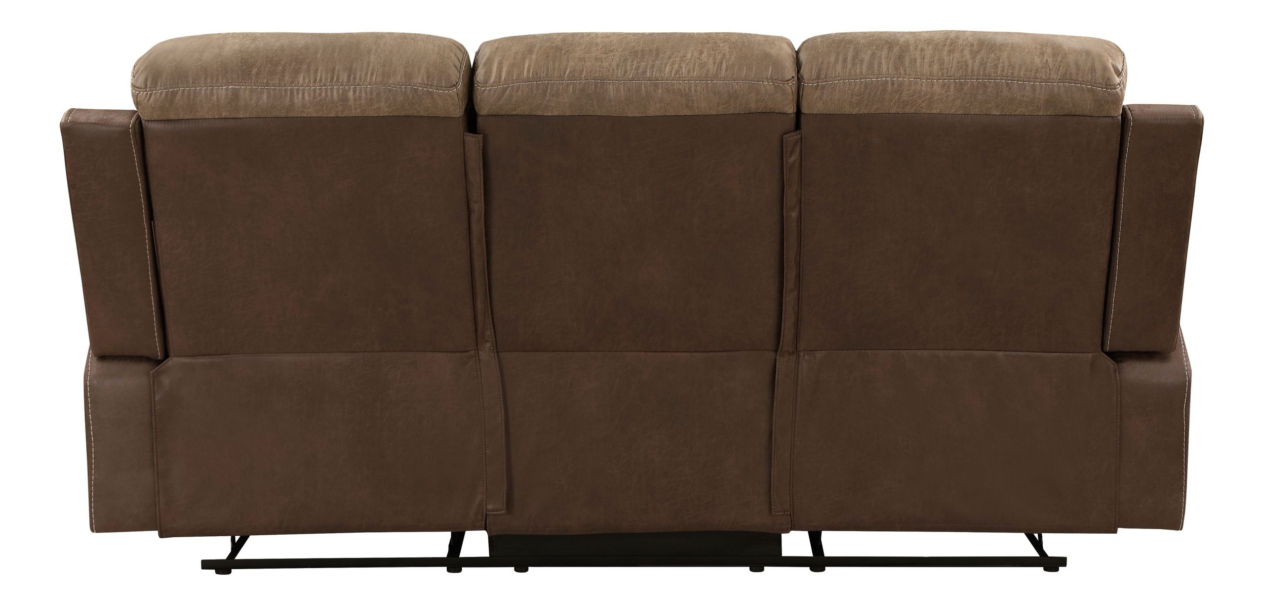 Glendale Microfiber Double Reclining Living Room Set