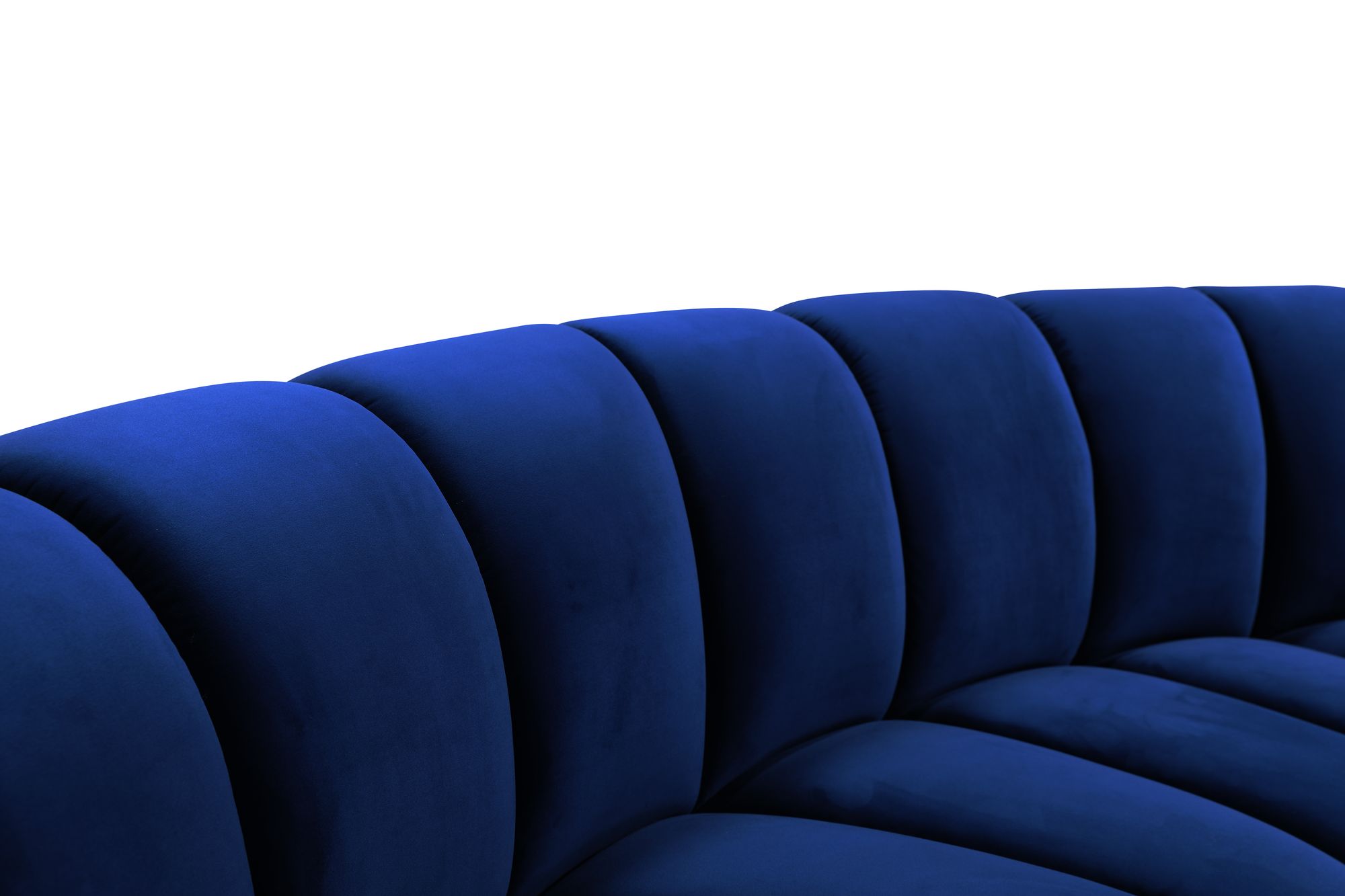 Infinity 183" 9-Piece Velvet Modular Sectional