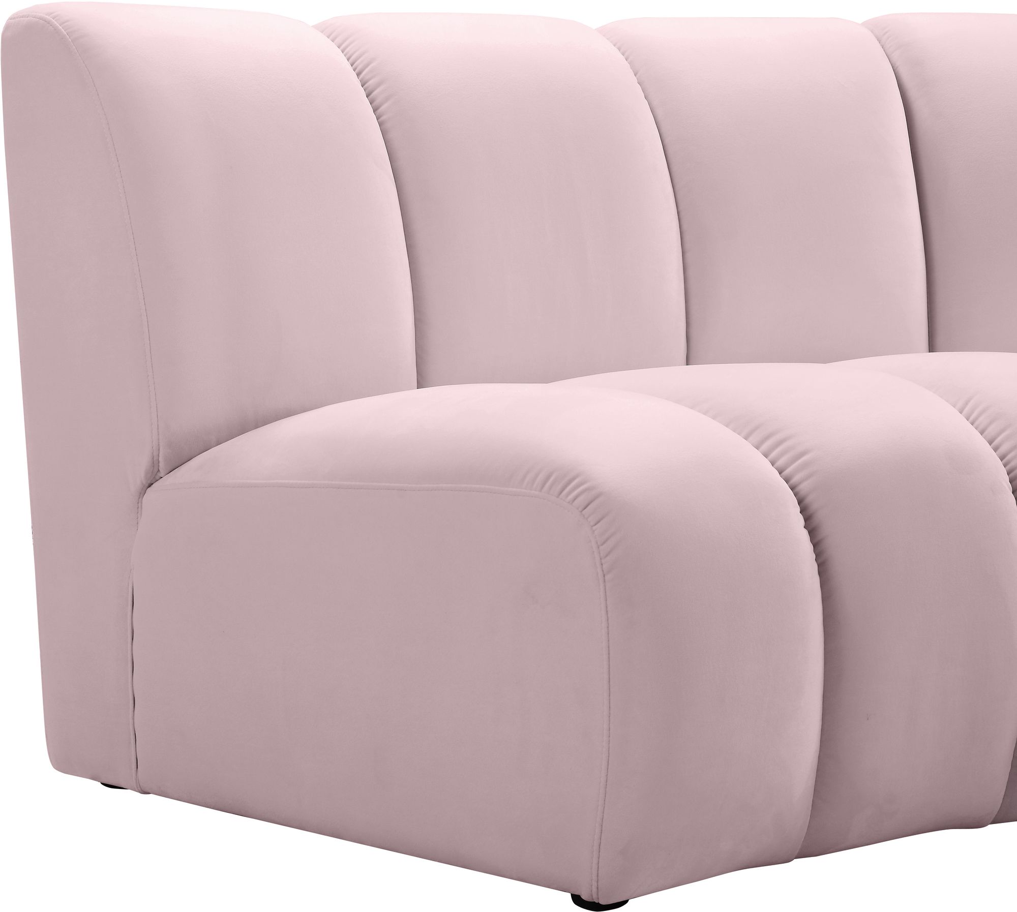 Infinity 183" 12-Piece Velvet Modular Sectional