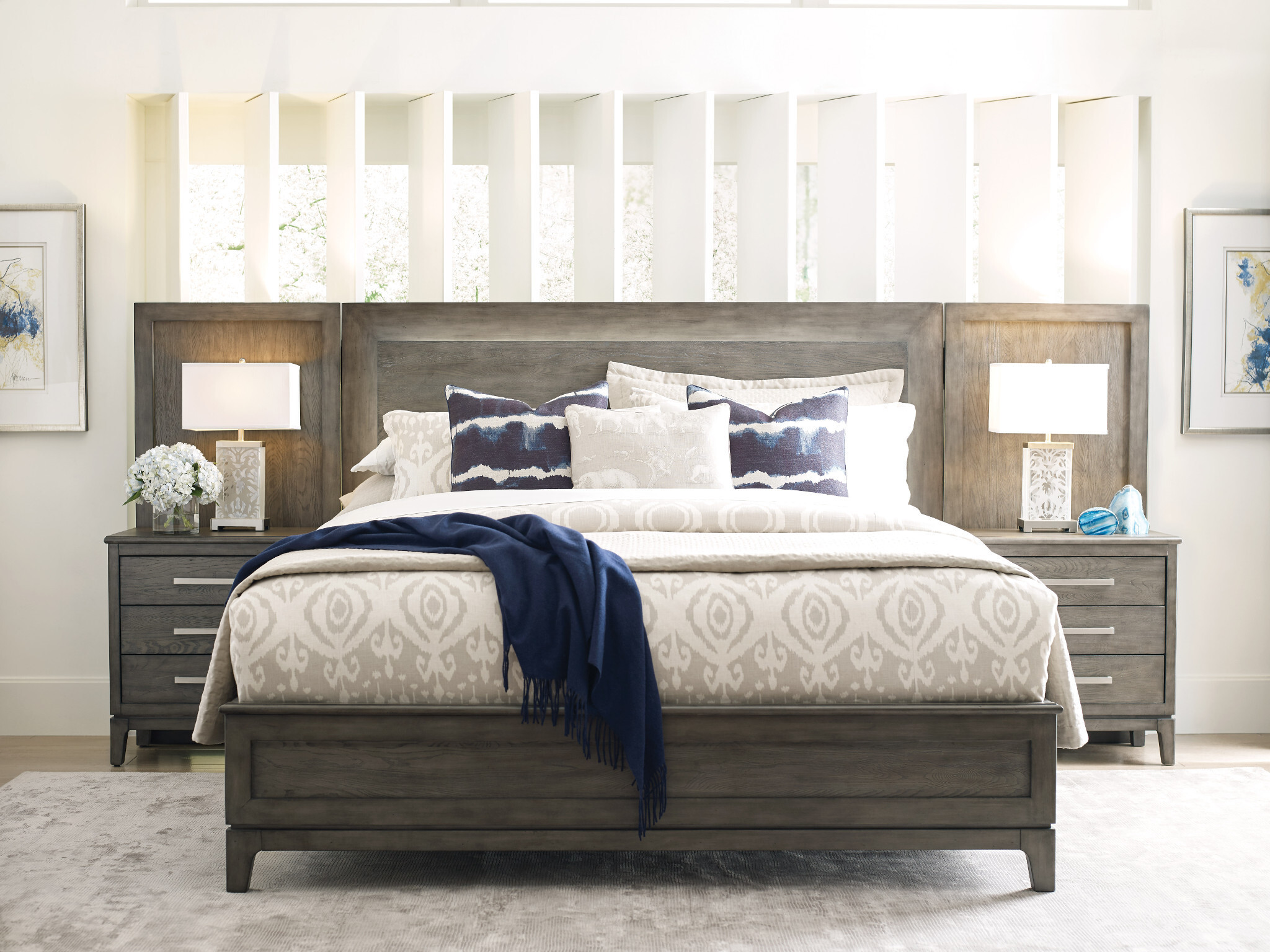 Cascade Kline Wood Panel Bedroom Set