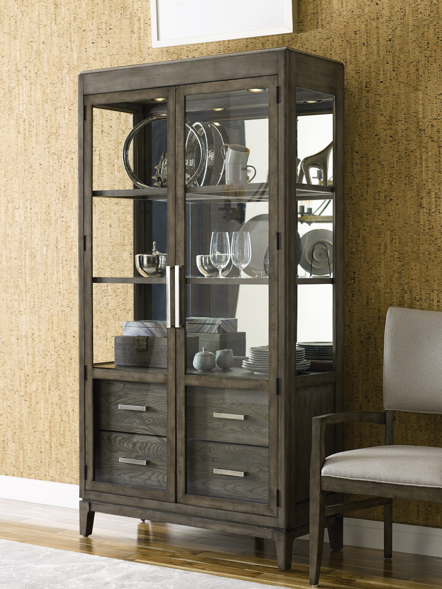 Cascade Murphy Round Wood Dining Room Set
