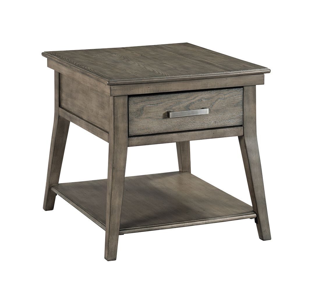 Cascade Lamont Round Wood Coffee Table Set