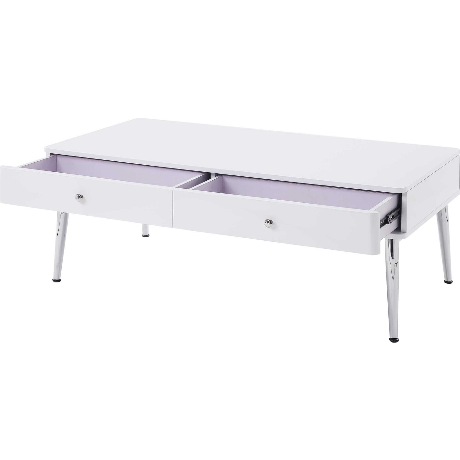 Weizor Wood Rectangular Coffee Table Set