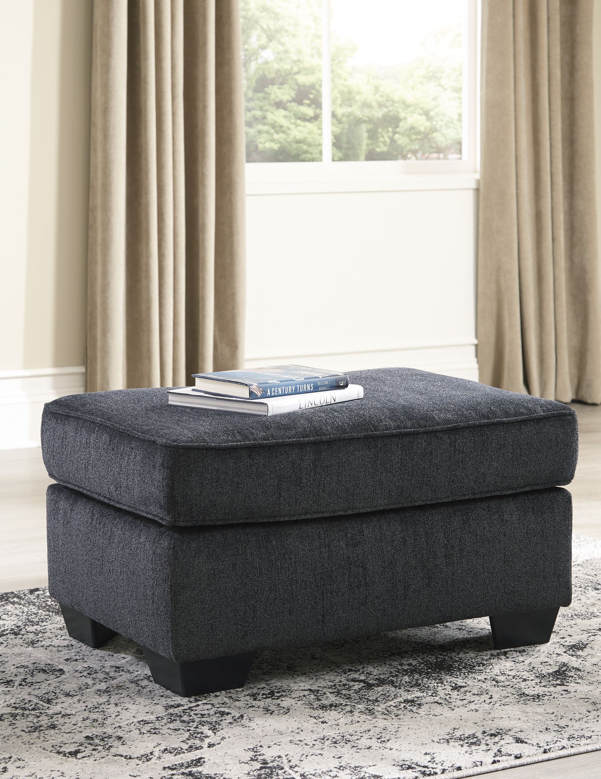 Altari Polyester Ottoman