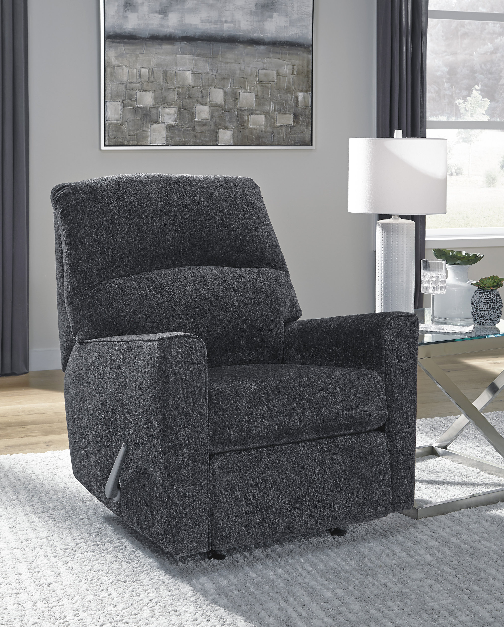 Altari Polyester Rocker Recliner