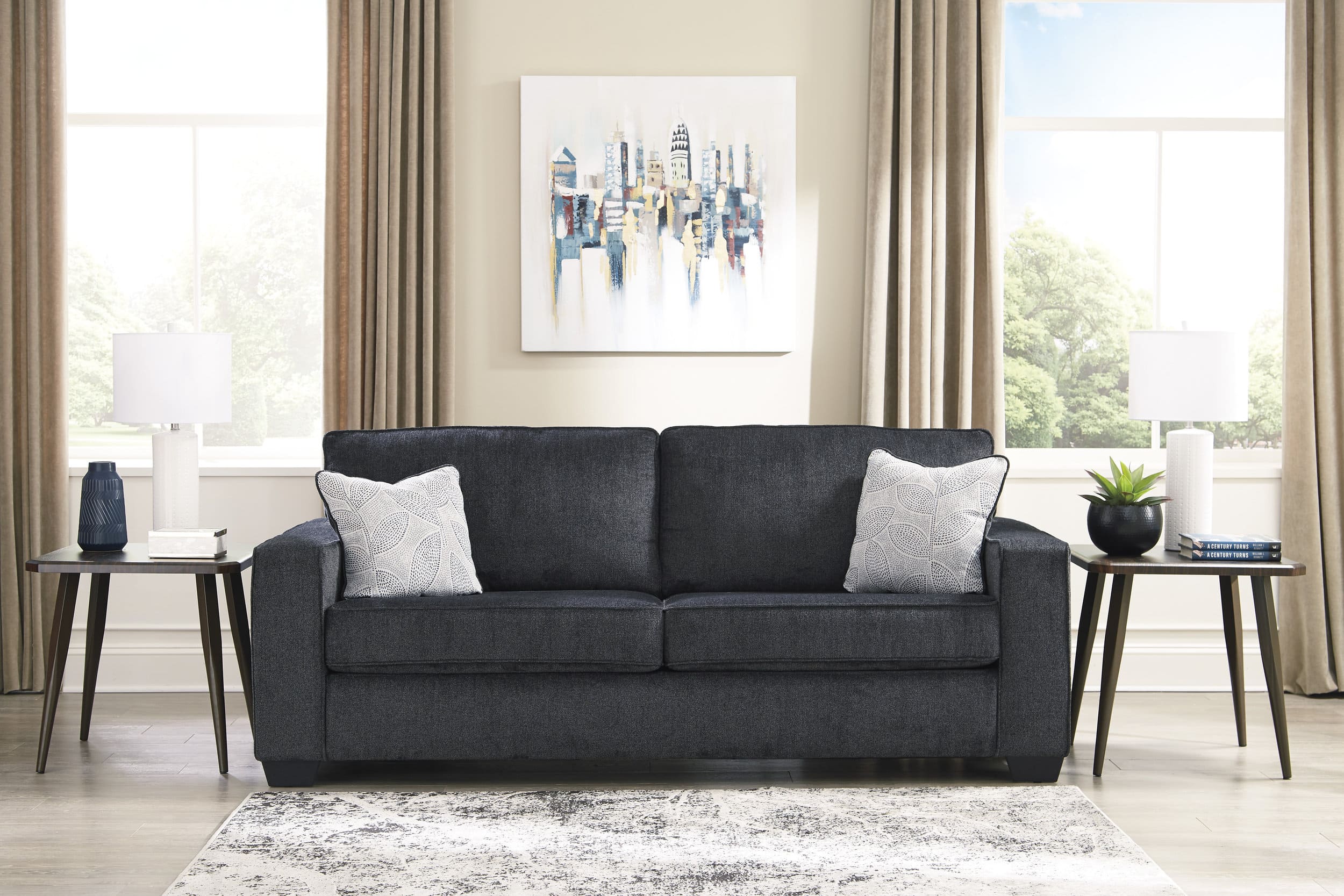 Altari Polyester Queen Sofa Sleeper