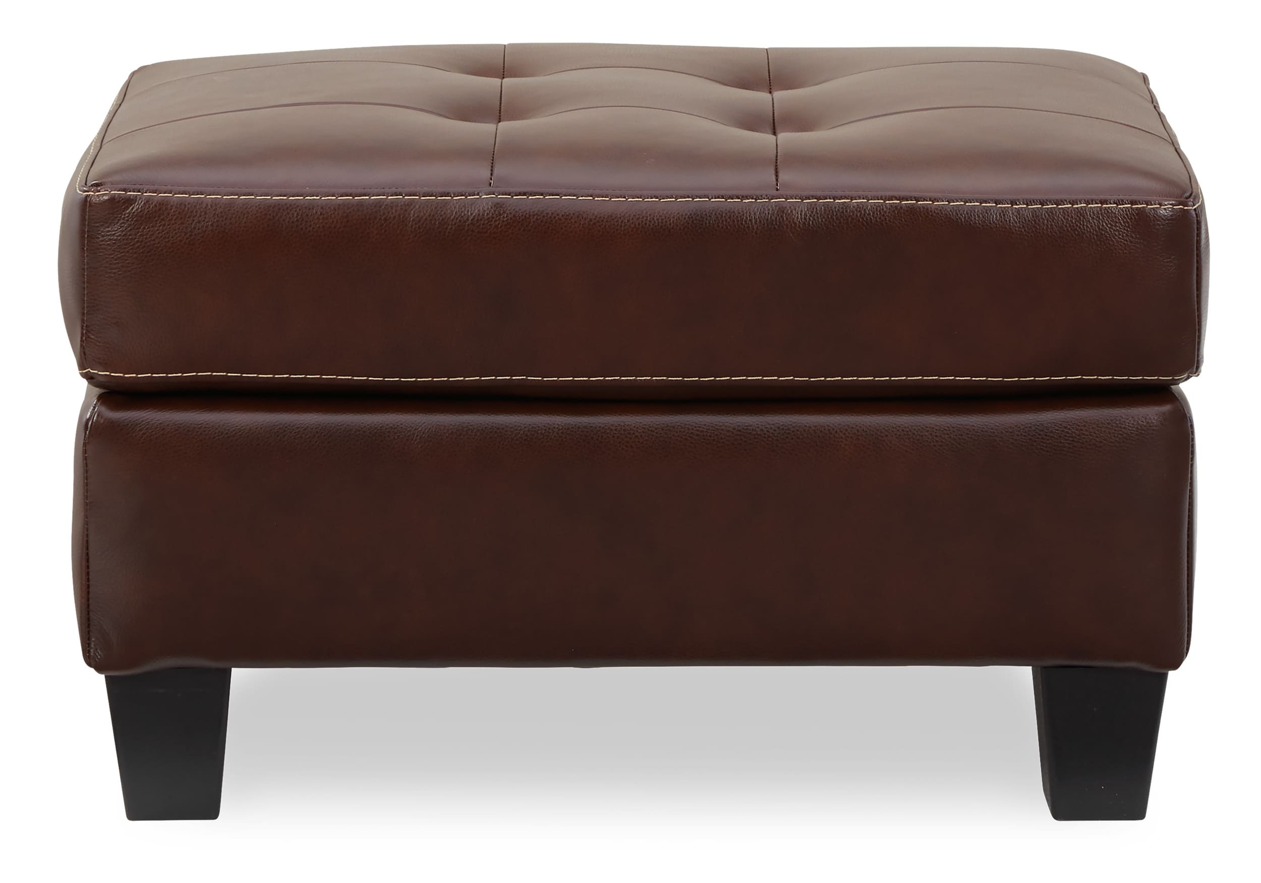 Altonbury Leather Ottoman