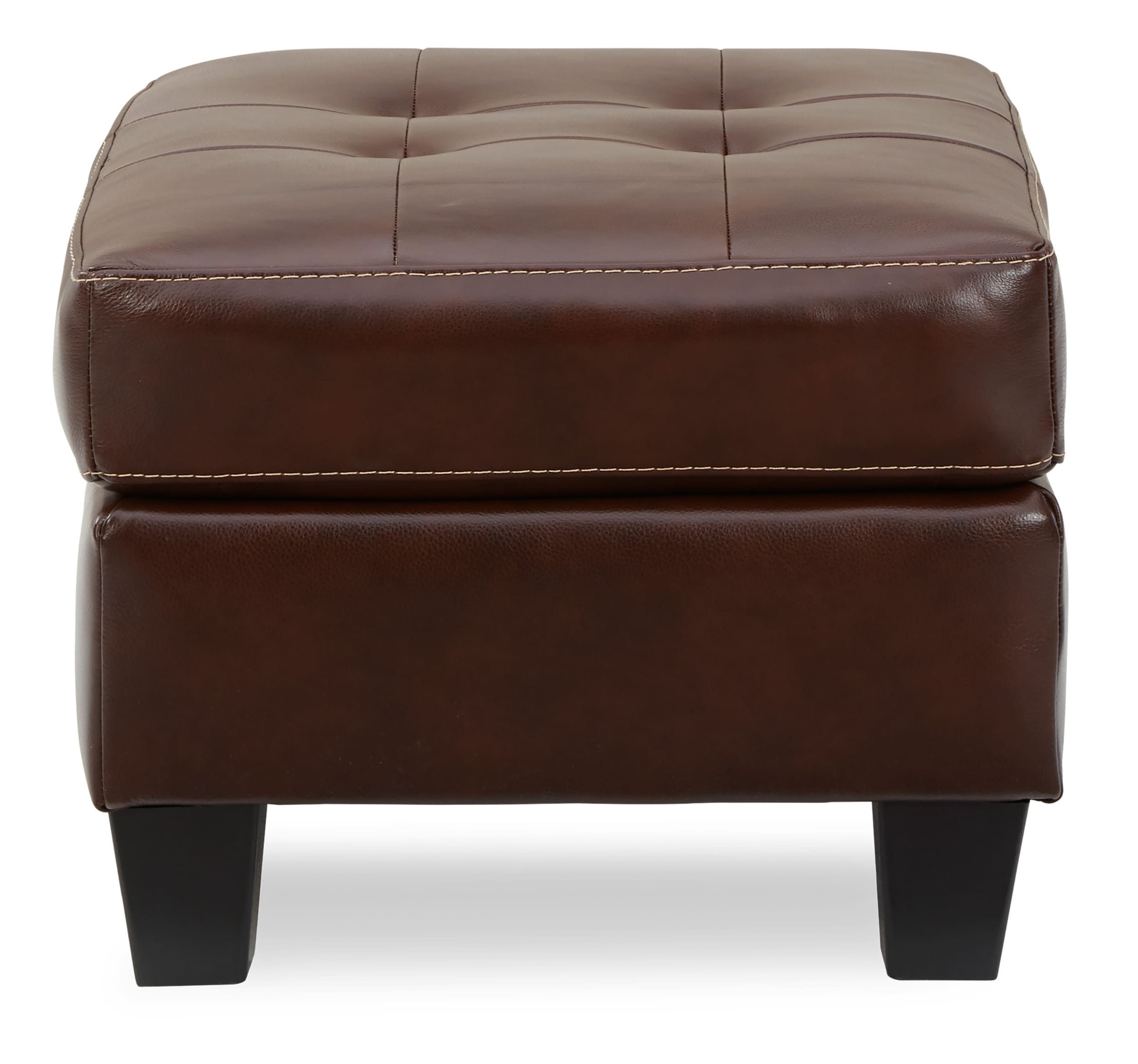 Altonbury Leather Ottoman