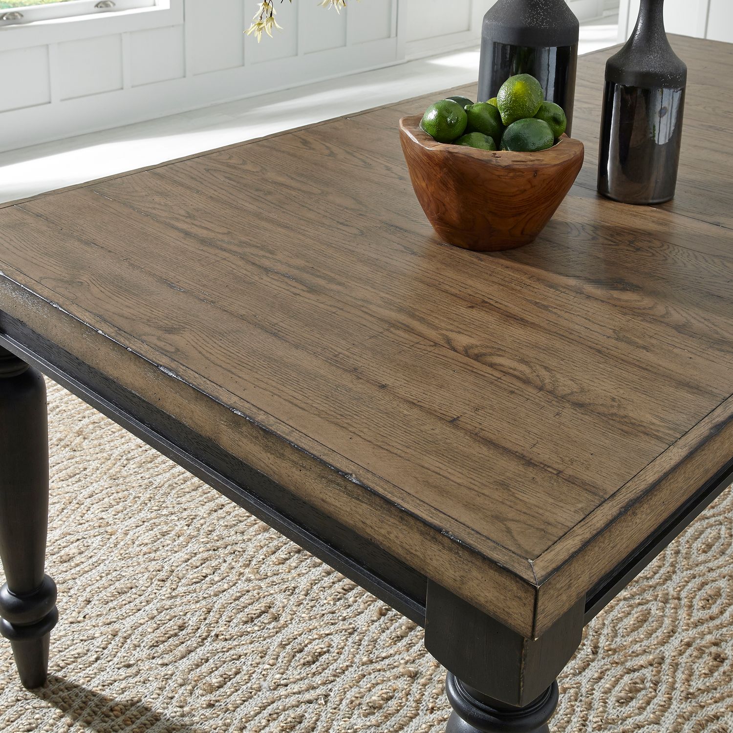 Harvest Home Rectangular Wood Dining Set – Extendable