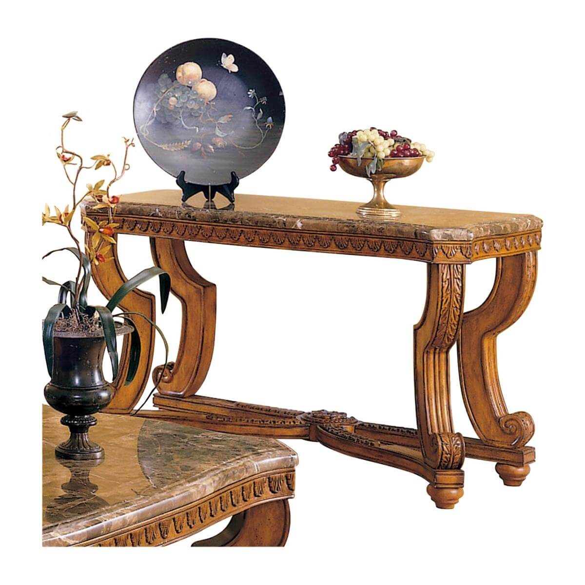Tarantula Marble Occasional Table Set by Homelegance
