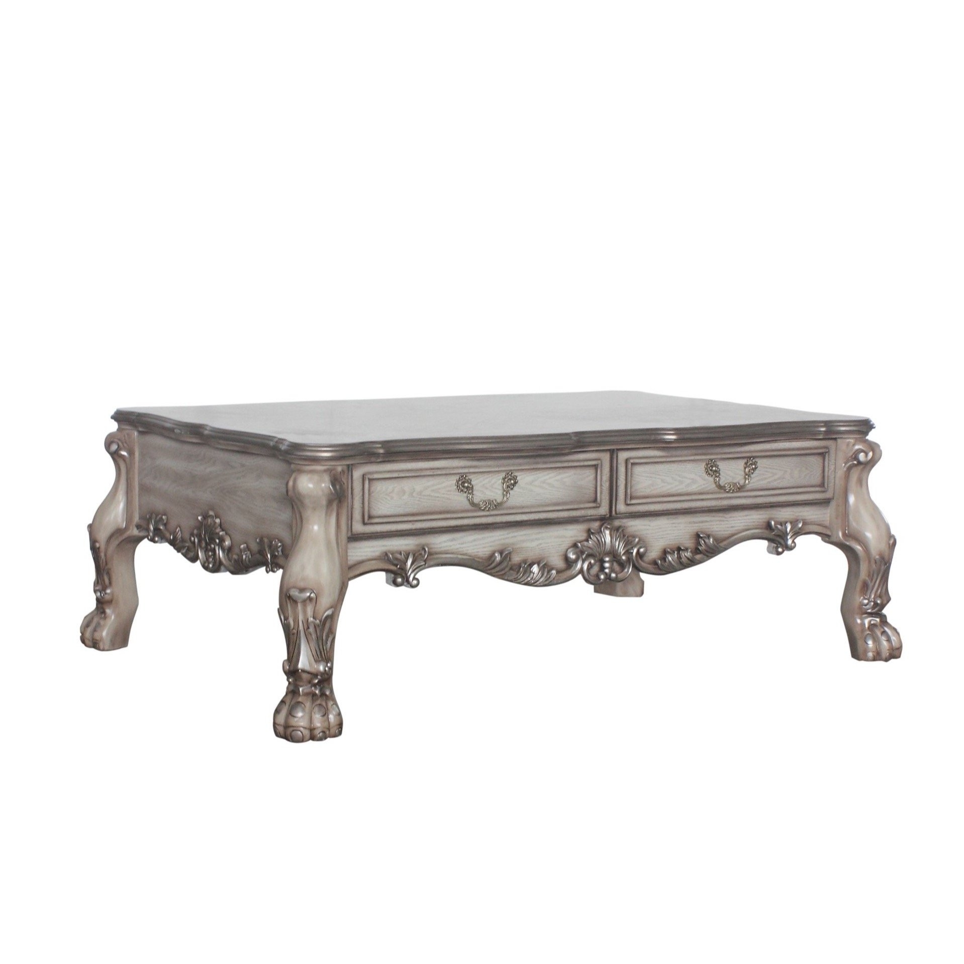 Dresden Wood Coffee Table w/2 Drawers